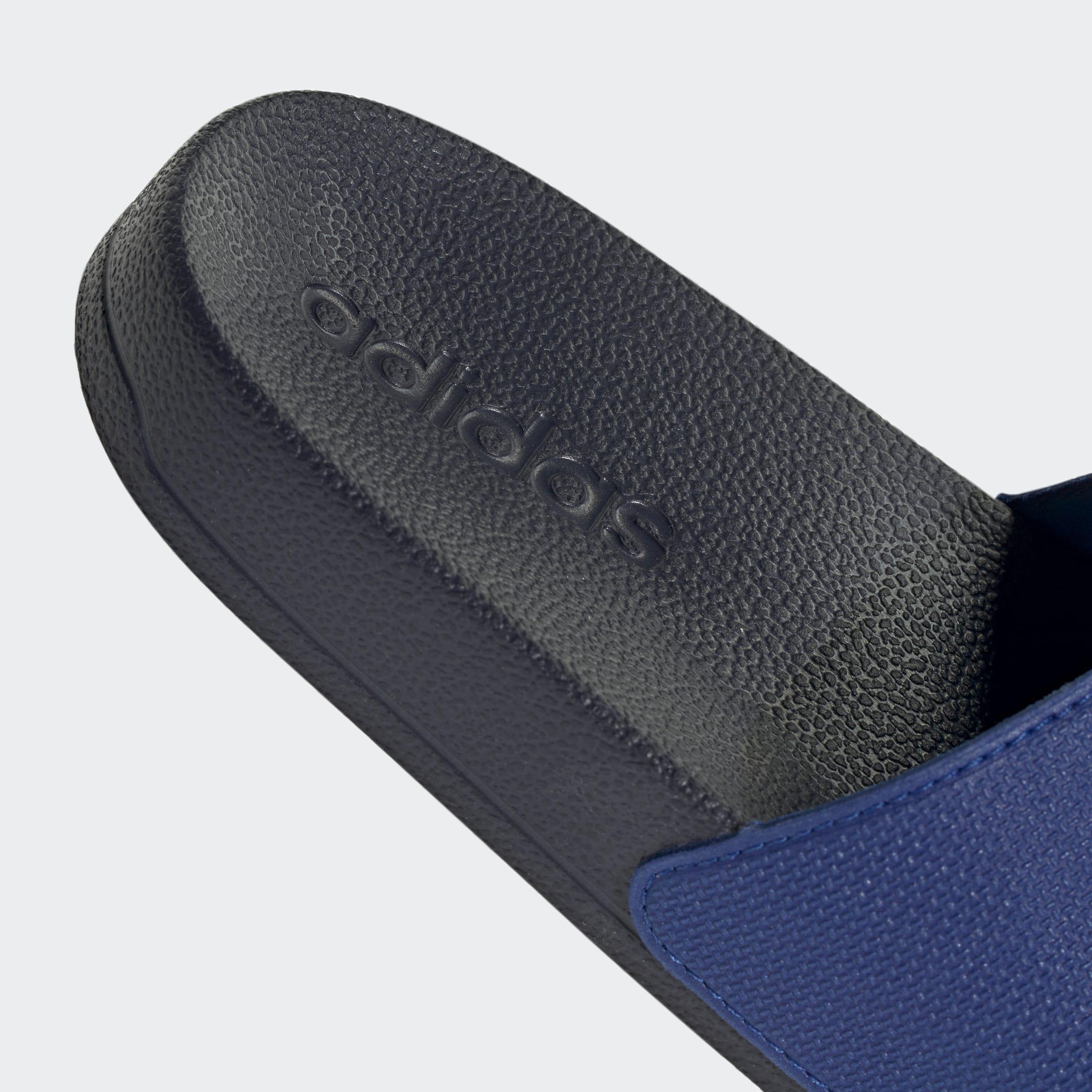 Kids Unisex Adilette Shower Slides, Blue, A901_ONE, large image number 5