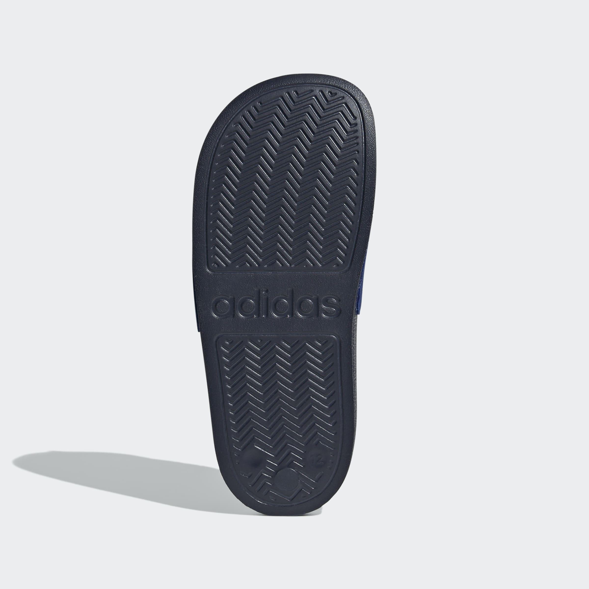 Kids Unisex Adilette Shower Slides, Blue, A901_ONE, large image number 7