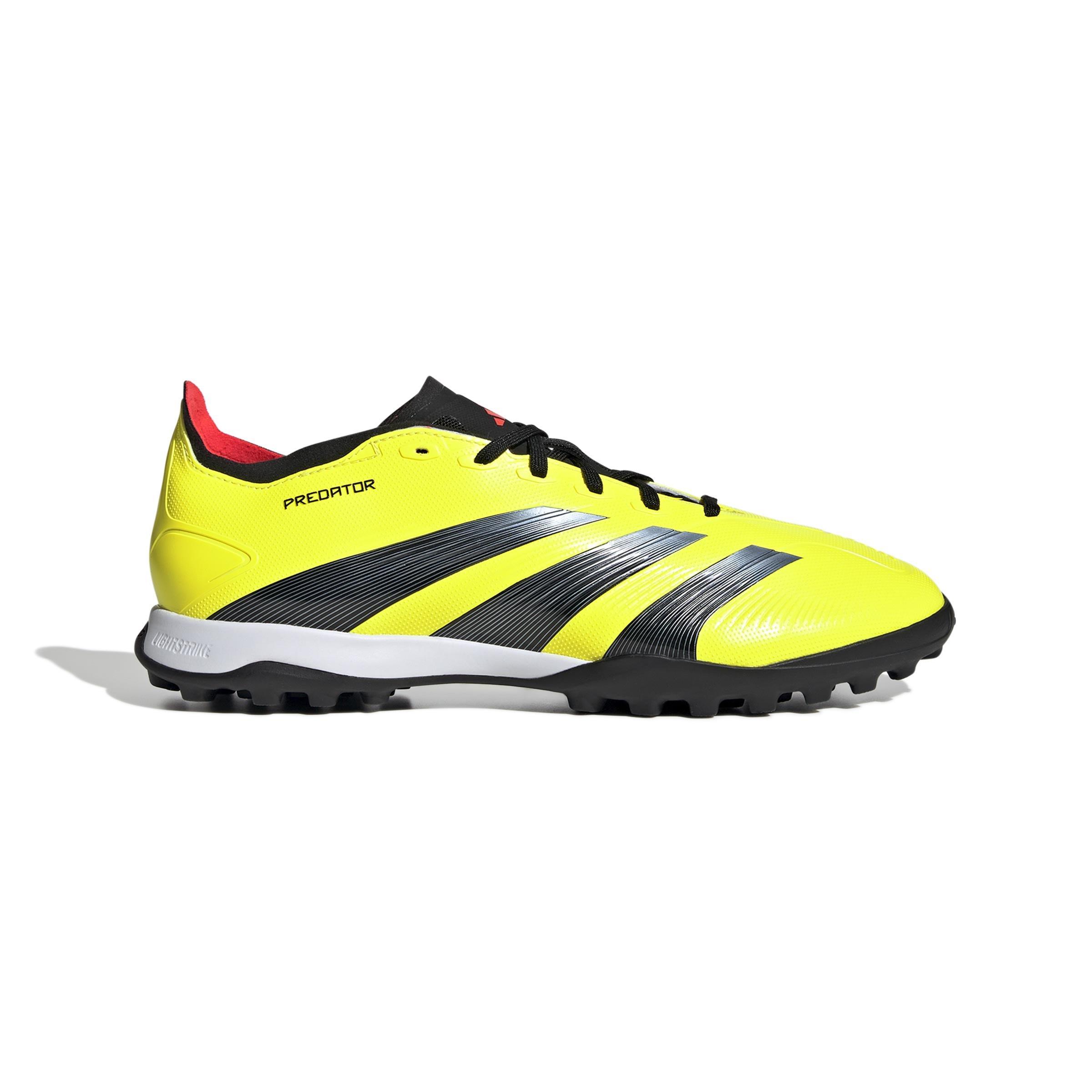 Unisex Predator 24 League Low Turf Boots, Yellow, A901_ONE, large image number 0