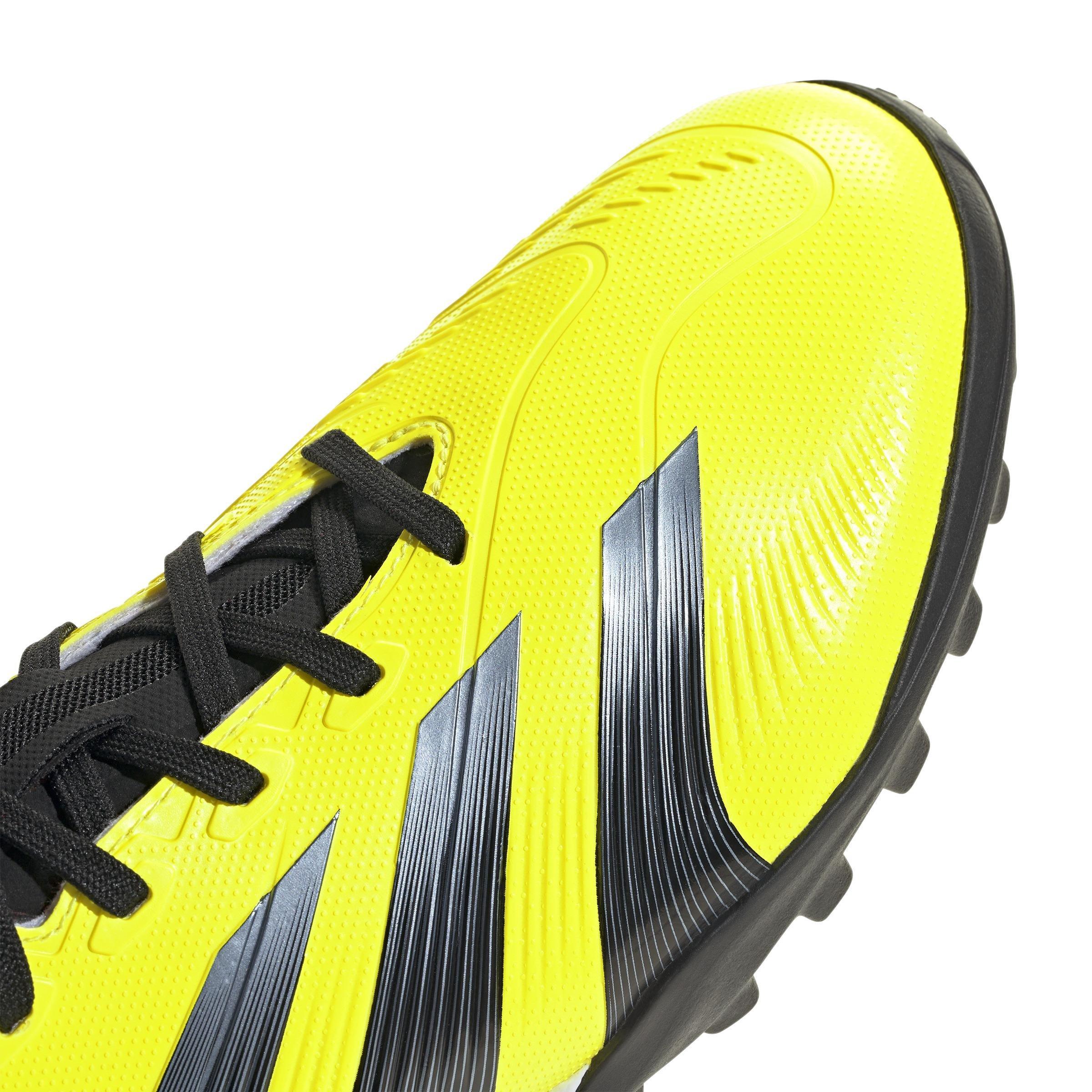 Unisex Predator 24 League Low Turf Boots, Yellow, A901_ONE, large image number 4