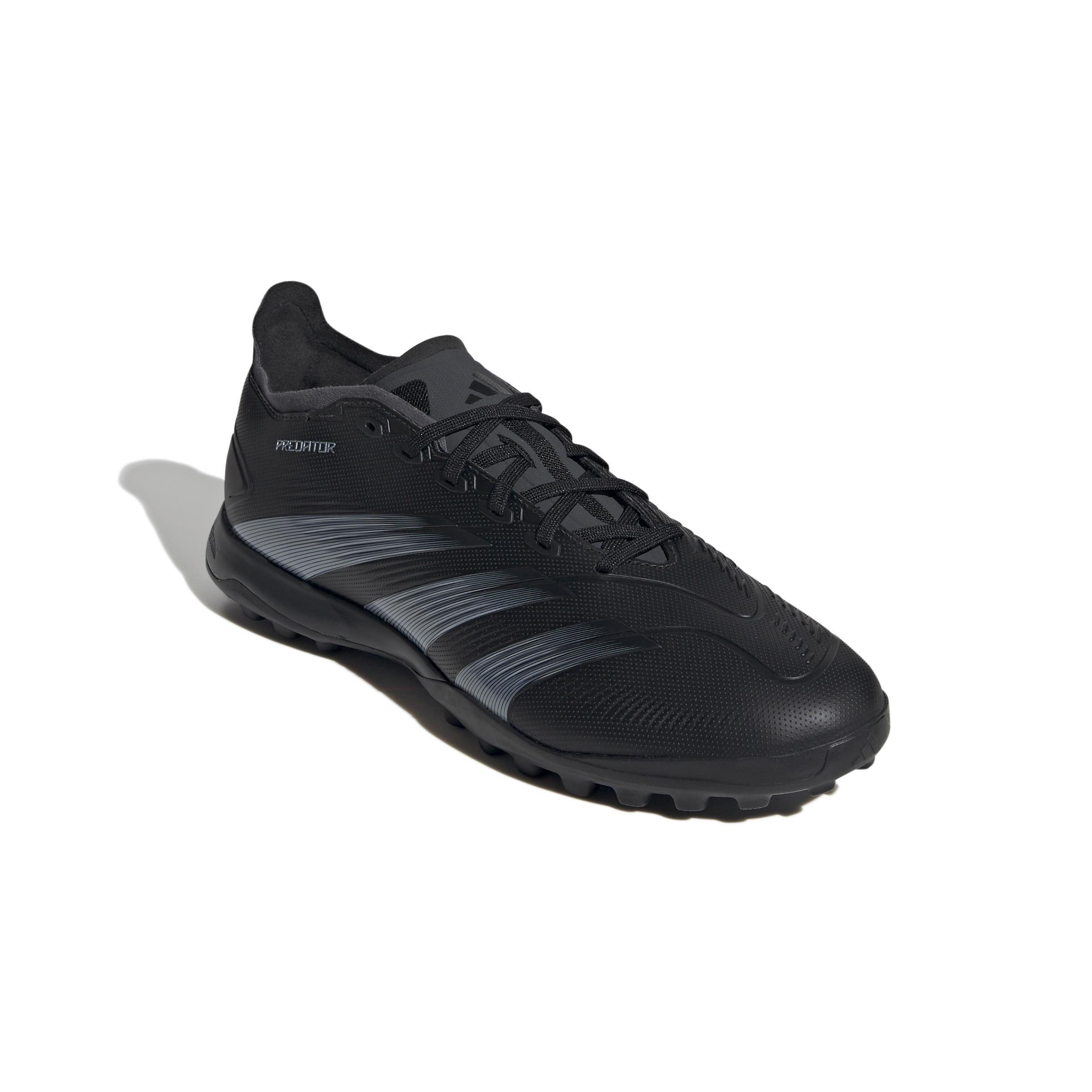 Unisex Predator 24 League Low Turf Boots, Black, A901_ONE, large image number 2
