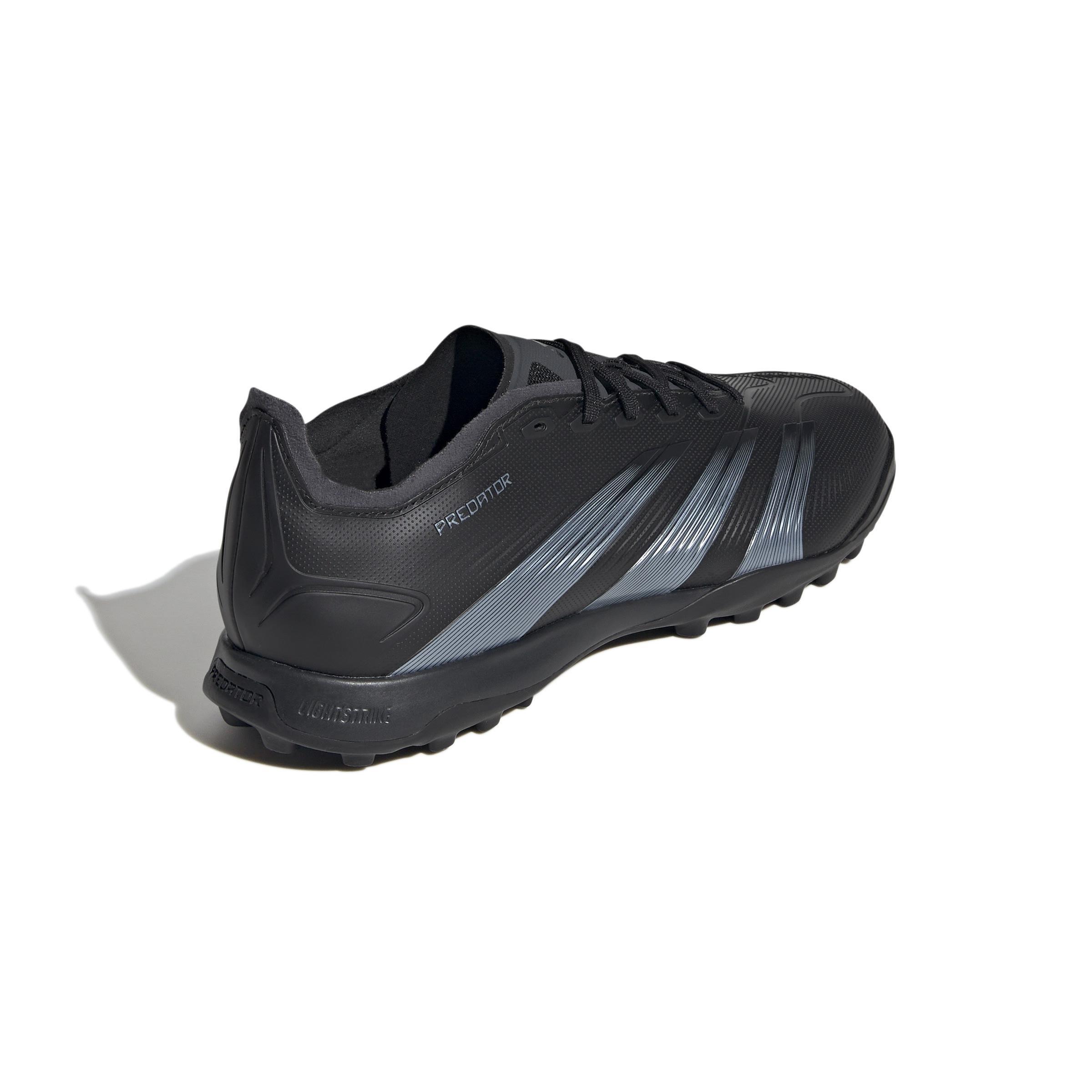 Unisex Predator 24 League Low Turf Boots, Black, A901_ONE, large image number 3