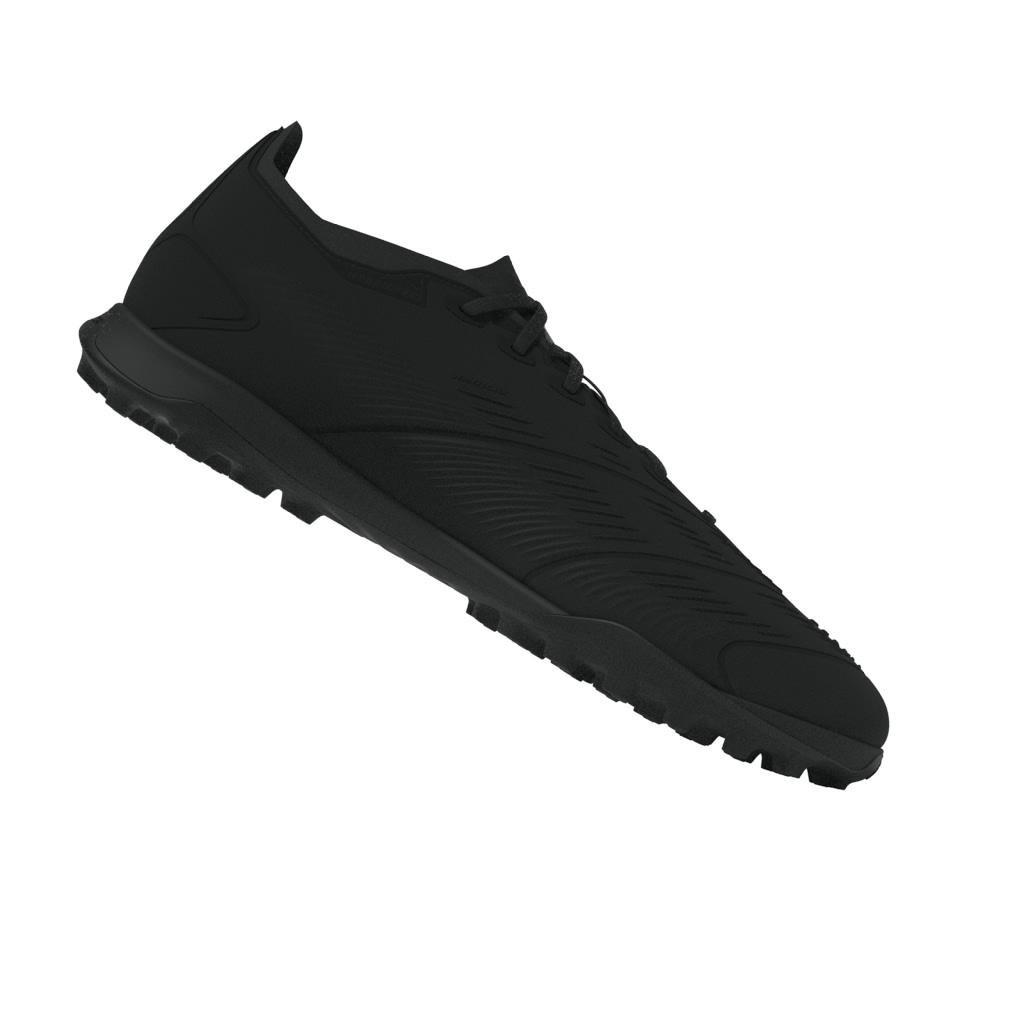 Unisex Predator 24 League Low Turf Boots, Black, A901_ONE, large image number 6