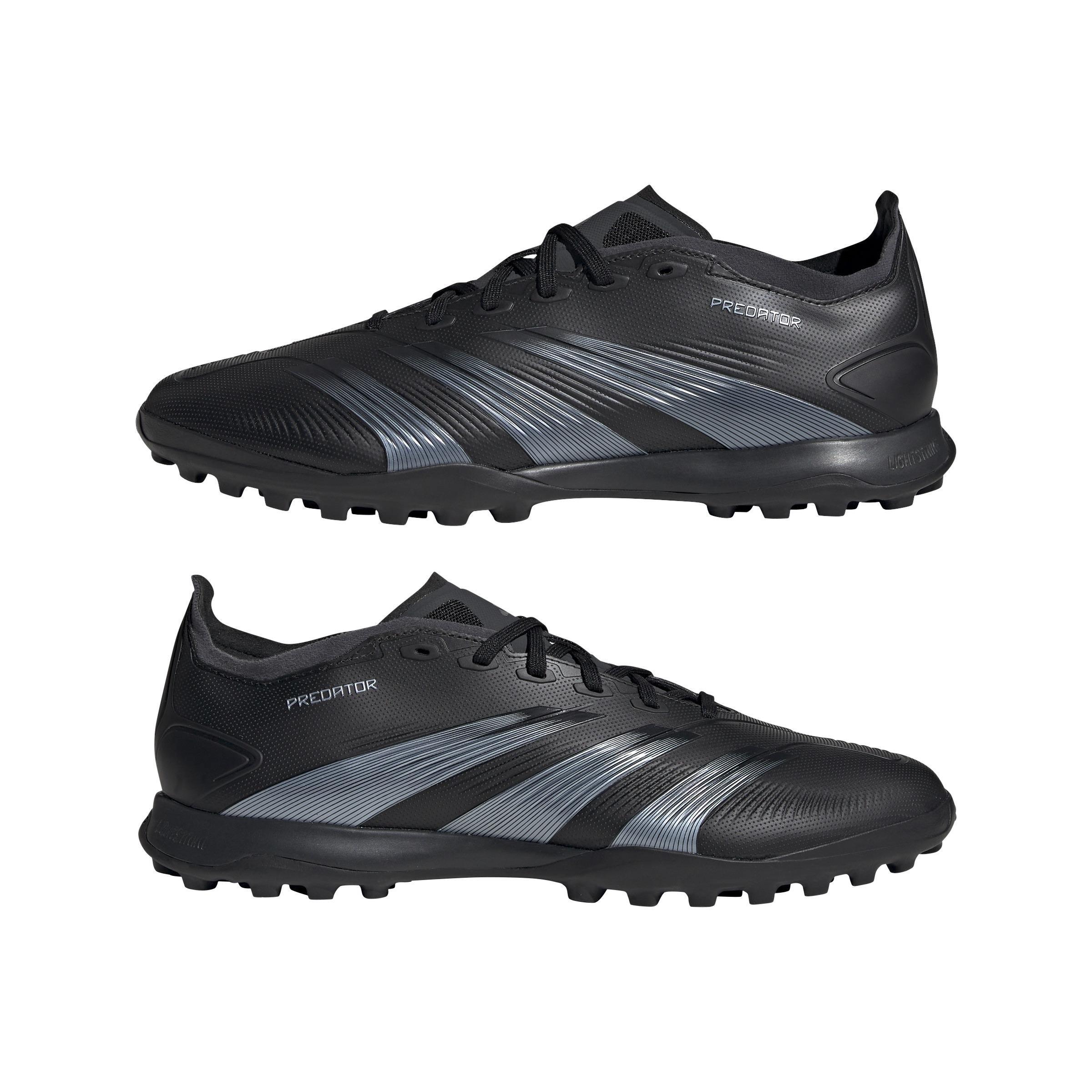Unisex Predator 24 League Low Turf Boots, Black, A901_ONE, large image number 13