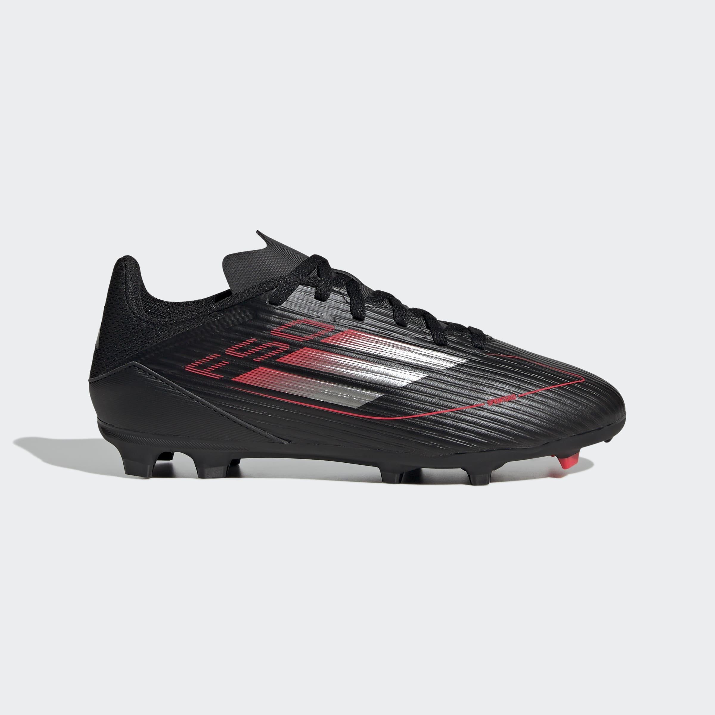 Kids Unisex F50 League Firm/Multi-Ground Boots, Black, A901_ONE, large image number 1