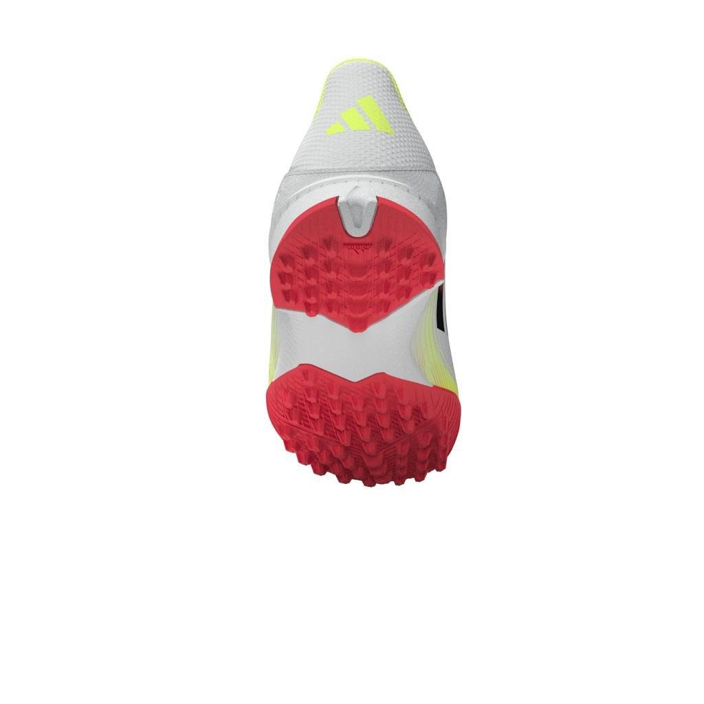 Kids Unisex F50 League Turf Boots, White, A901_ONE, large image number 14