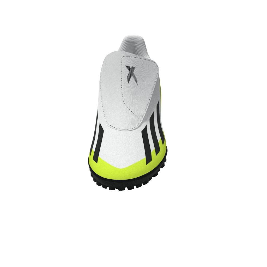 Unisex Crazyfast.4 Hook-And-Loop Turf Boots, White, A901_ONE, large image number 14