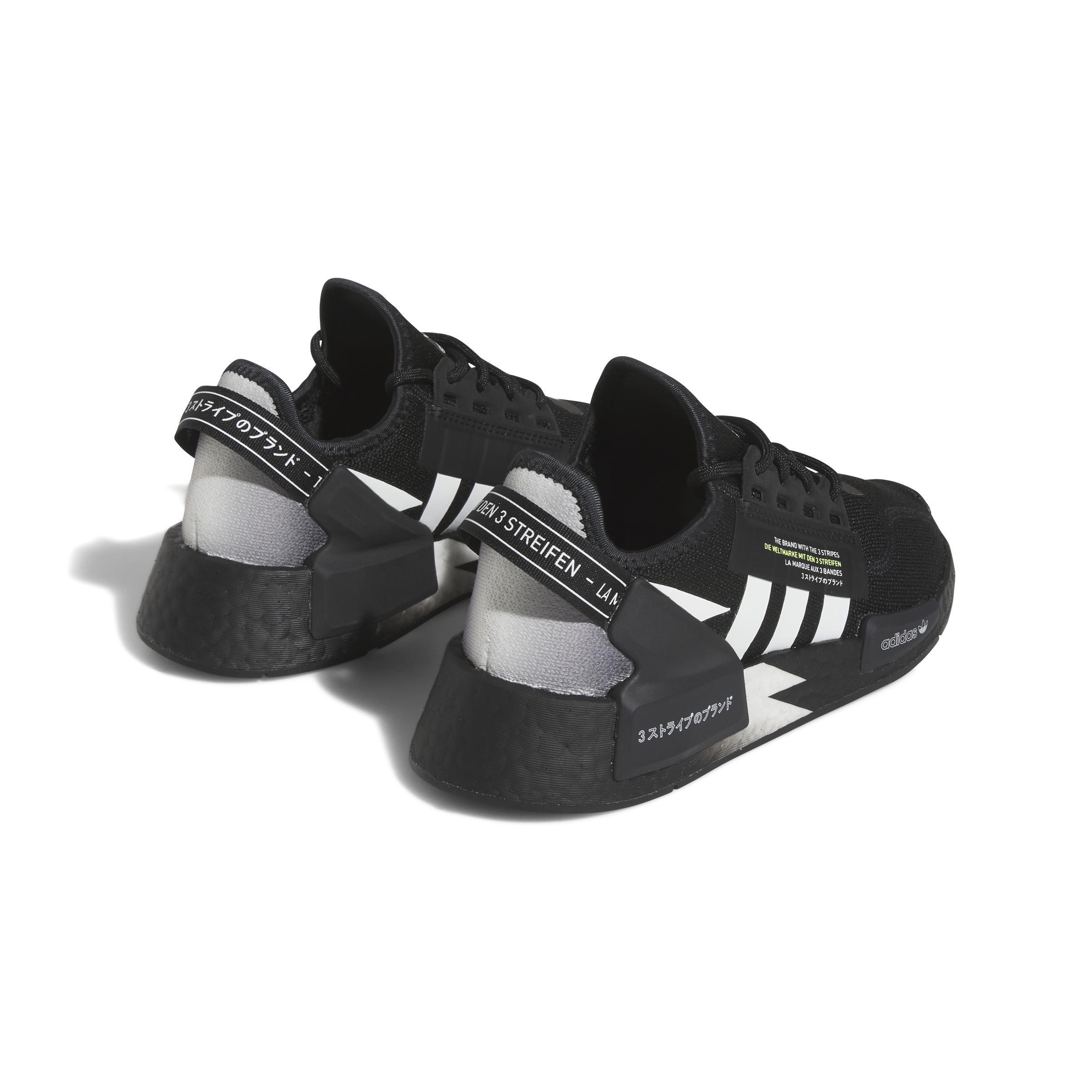 Unisex Kids Nmd_R1 V2 Shoes, Black, A901_ONE, large image number 1