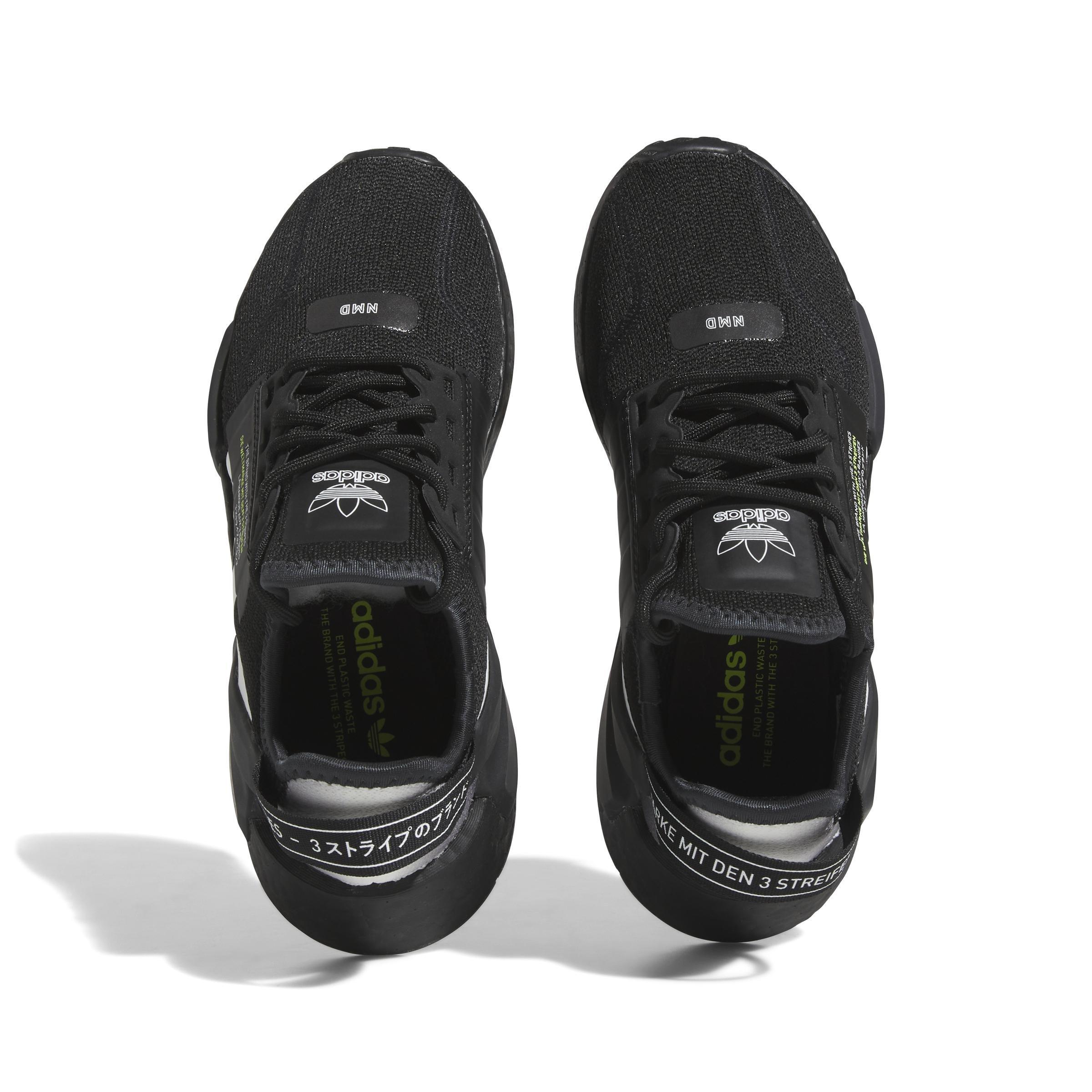 Unisex Kids Nmd_R1 V2 Shoes, Black, A901_ONE, large image number 5