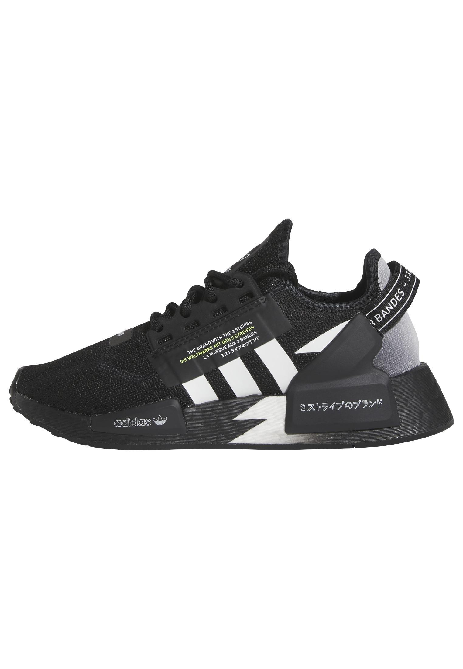 Unisex Kids Nmd_R1 V2 Shoes, Black, A901_ONE, large image number 11