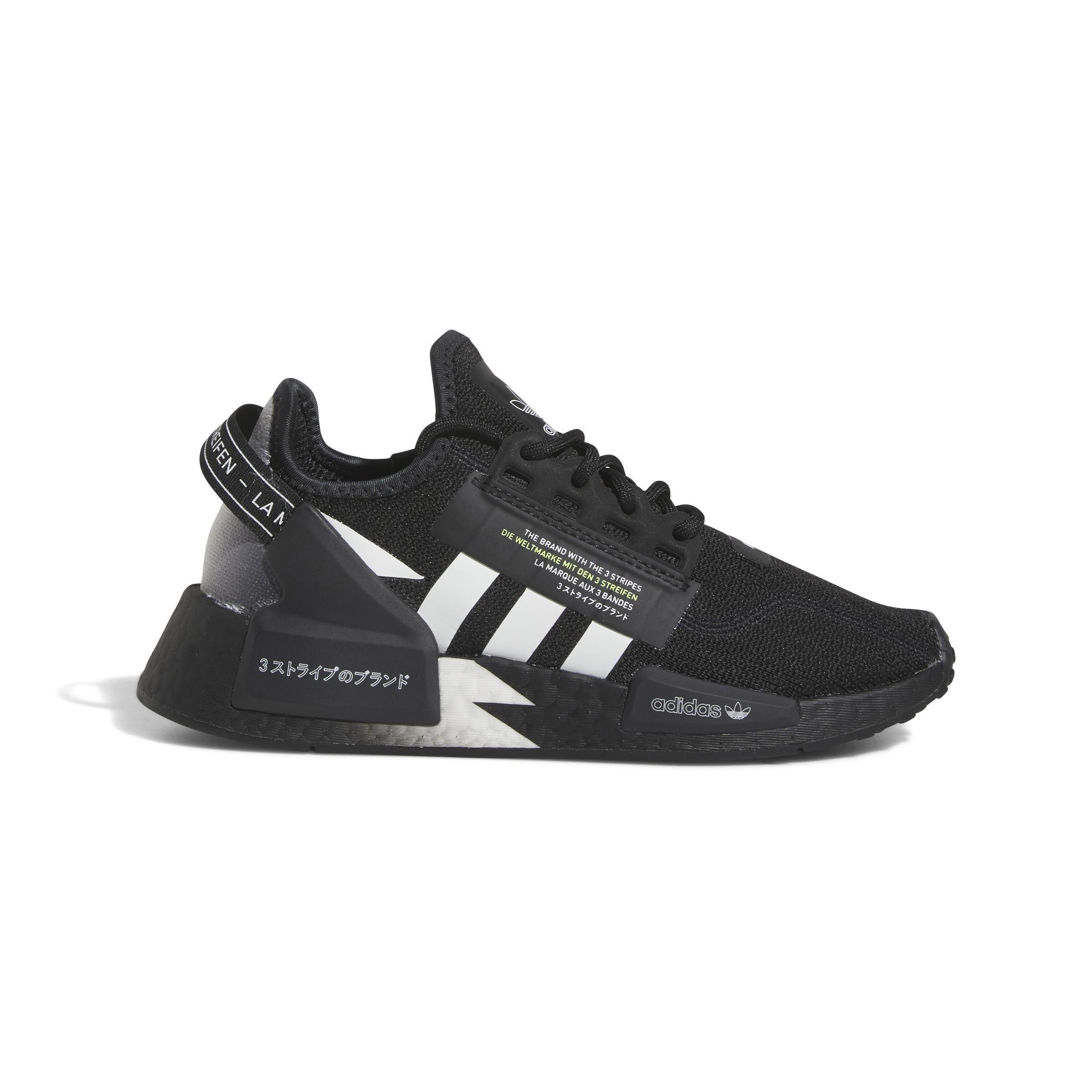 Unisex Kids Nmd_R1 V2 Shoes, Black, A901_ONE, large image number 12