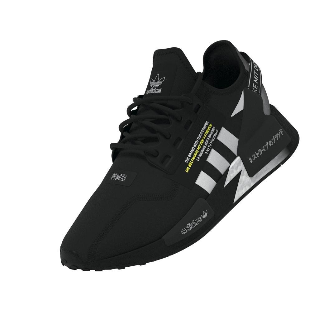 Unisex Kids Nmd_R1 V2 Shoes, Black, A901_ONE, large image number 14