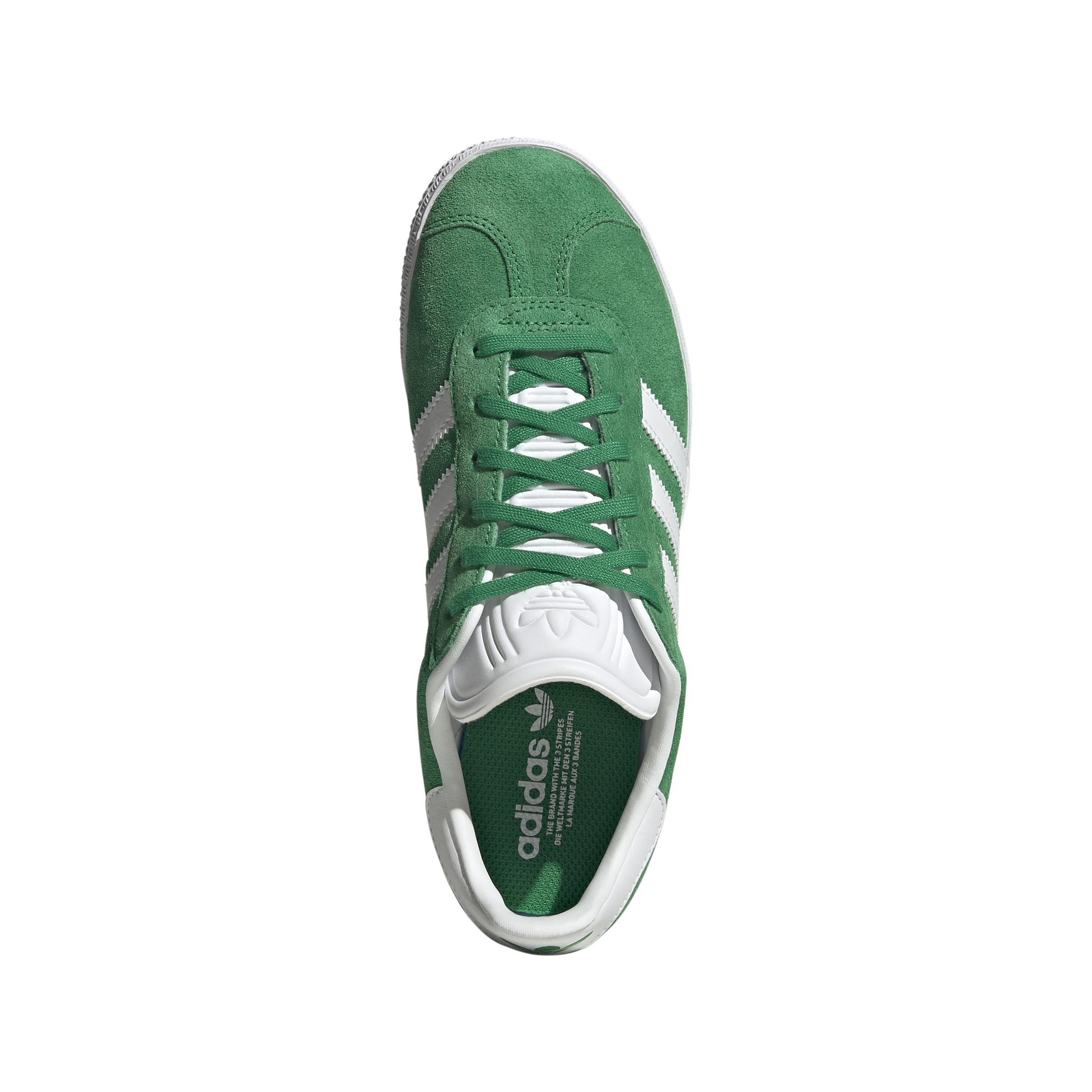 Unisex Kids Gazelle Shoes, Green, A901_ONE, large image number 1