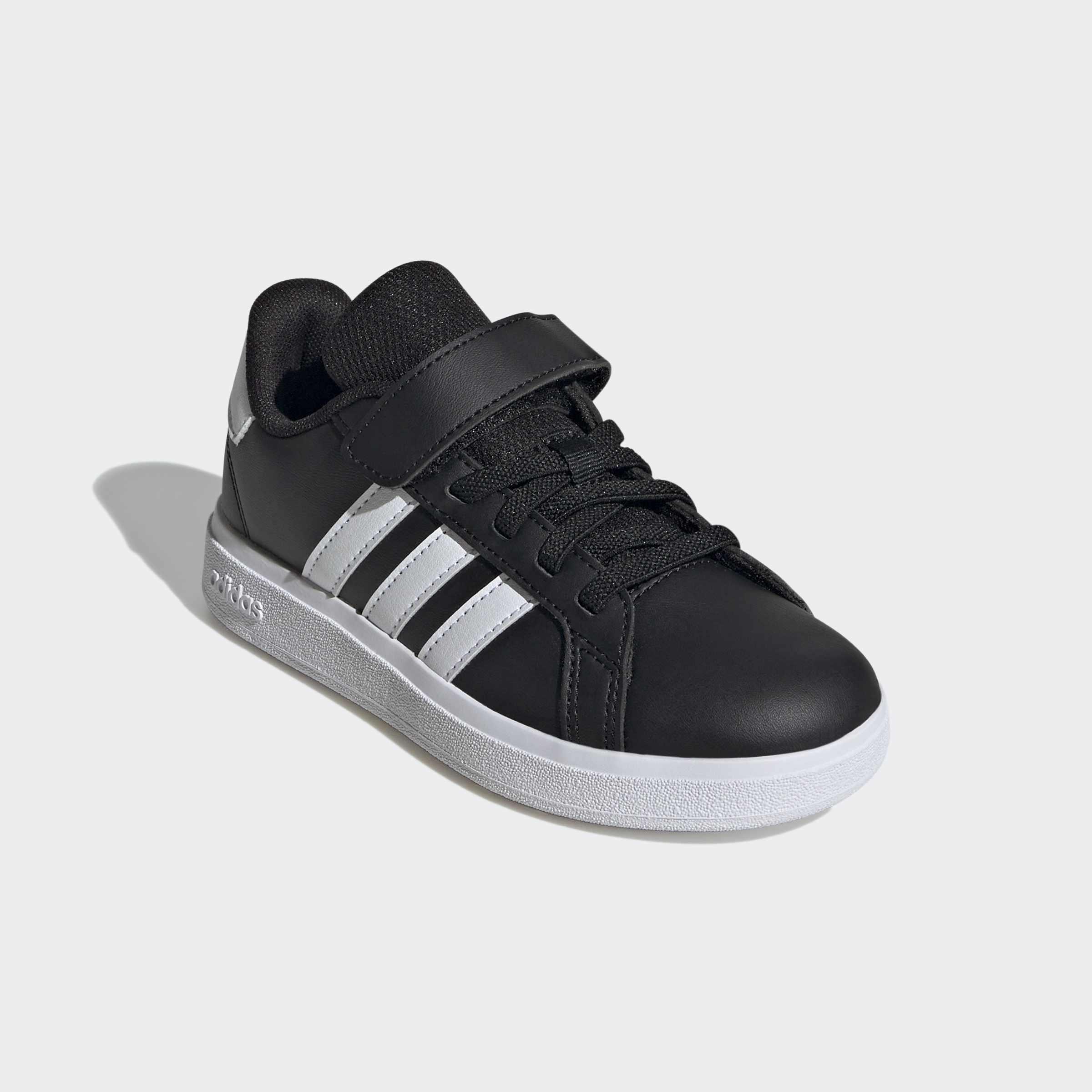 Kids Unisex Grand Court 2.0 Shoes, Black, A901_ONE, large image number 3