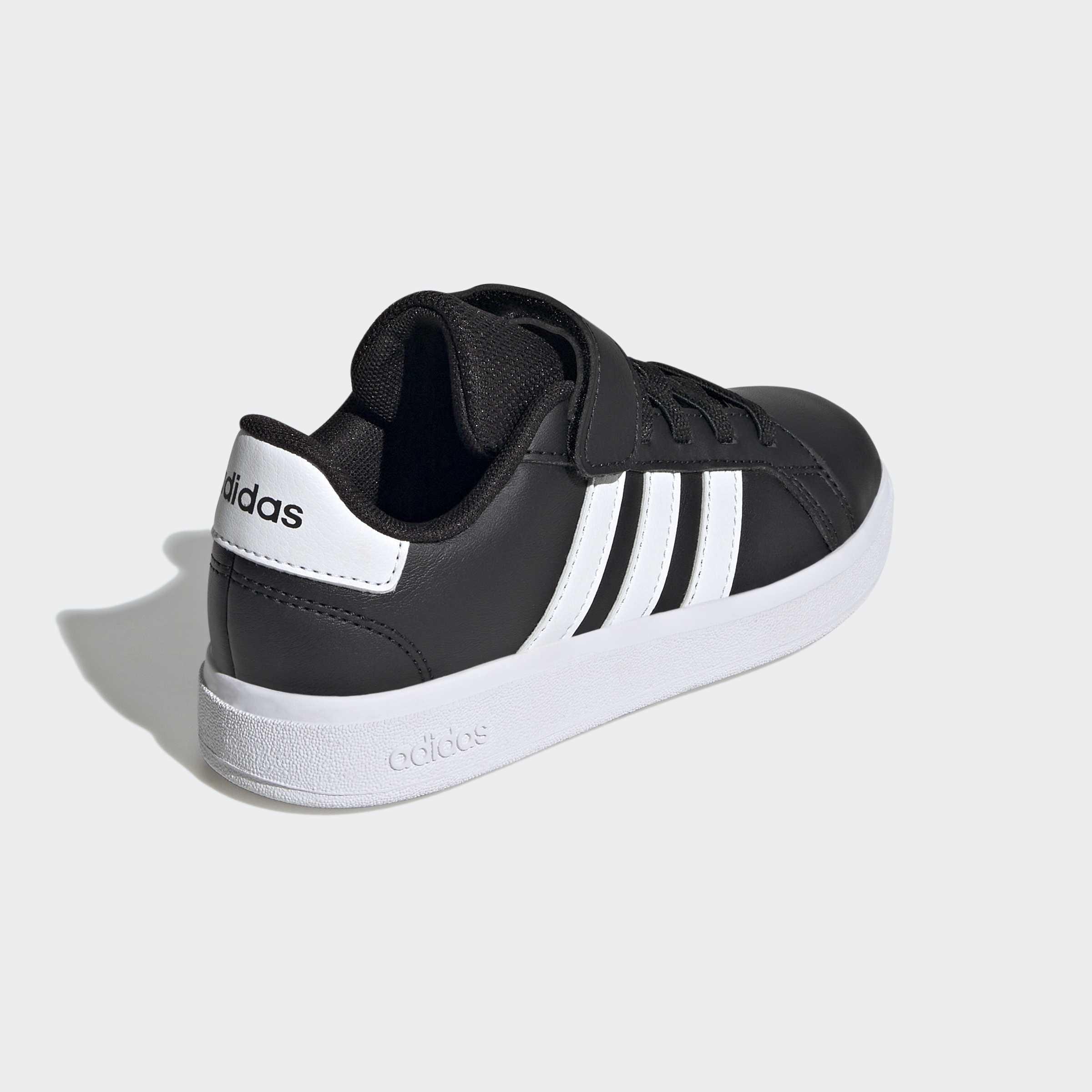 Kids Unisex Grand Court 2.0 Shoes, Black, A901_ONE, large image number 4