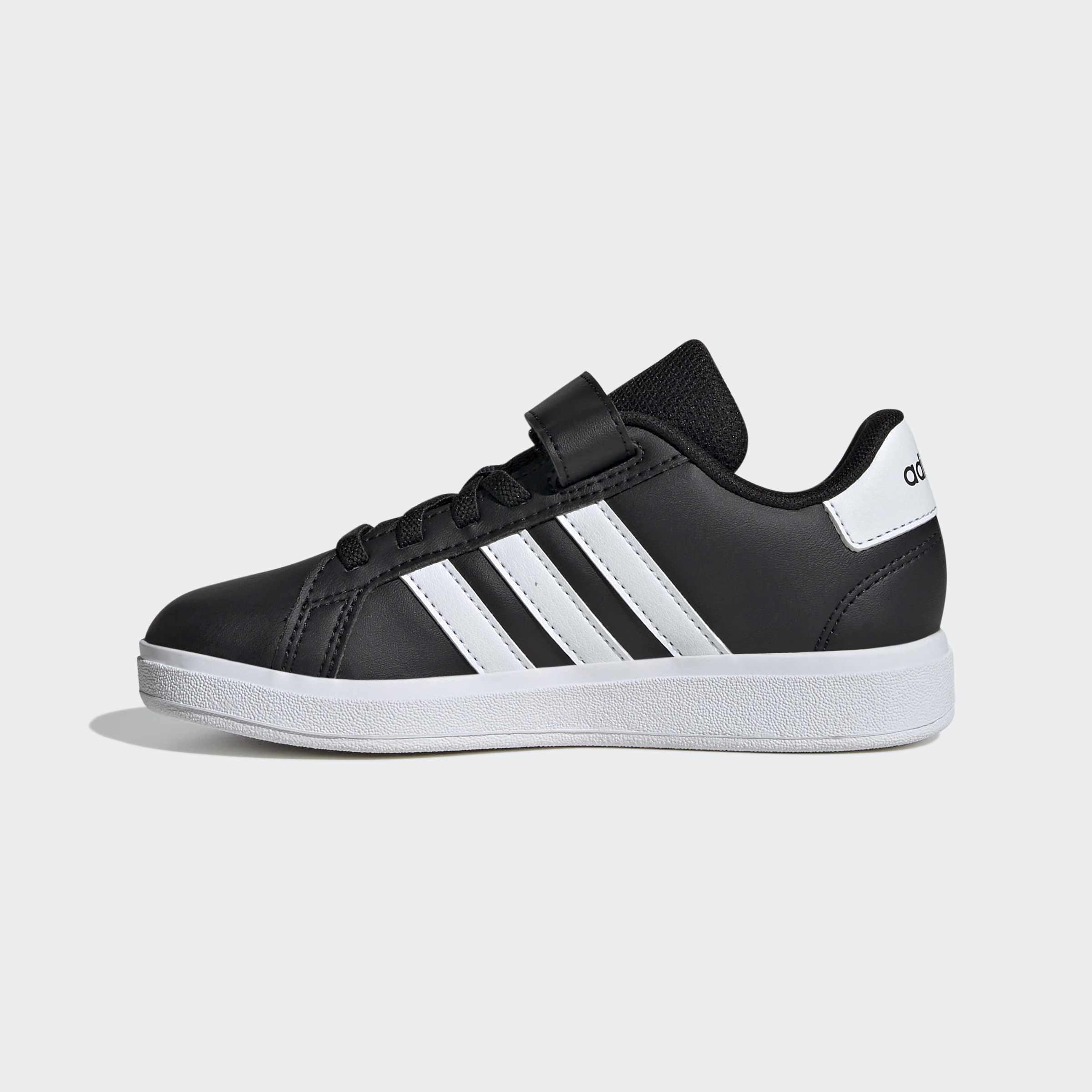 Kids Unisex Grand Court 2.0 Shoes, Black, A901_ONE, large image number 6