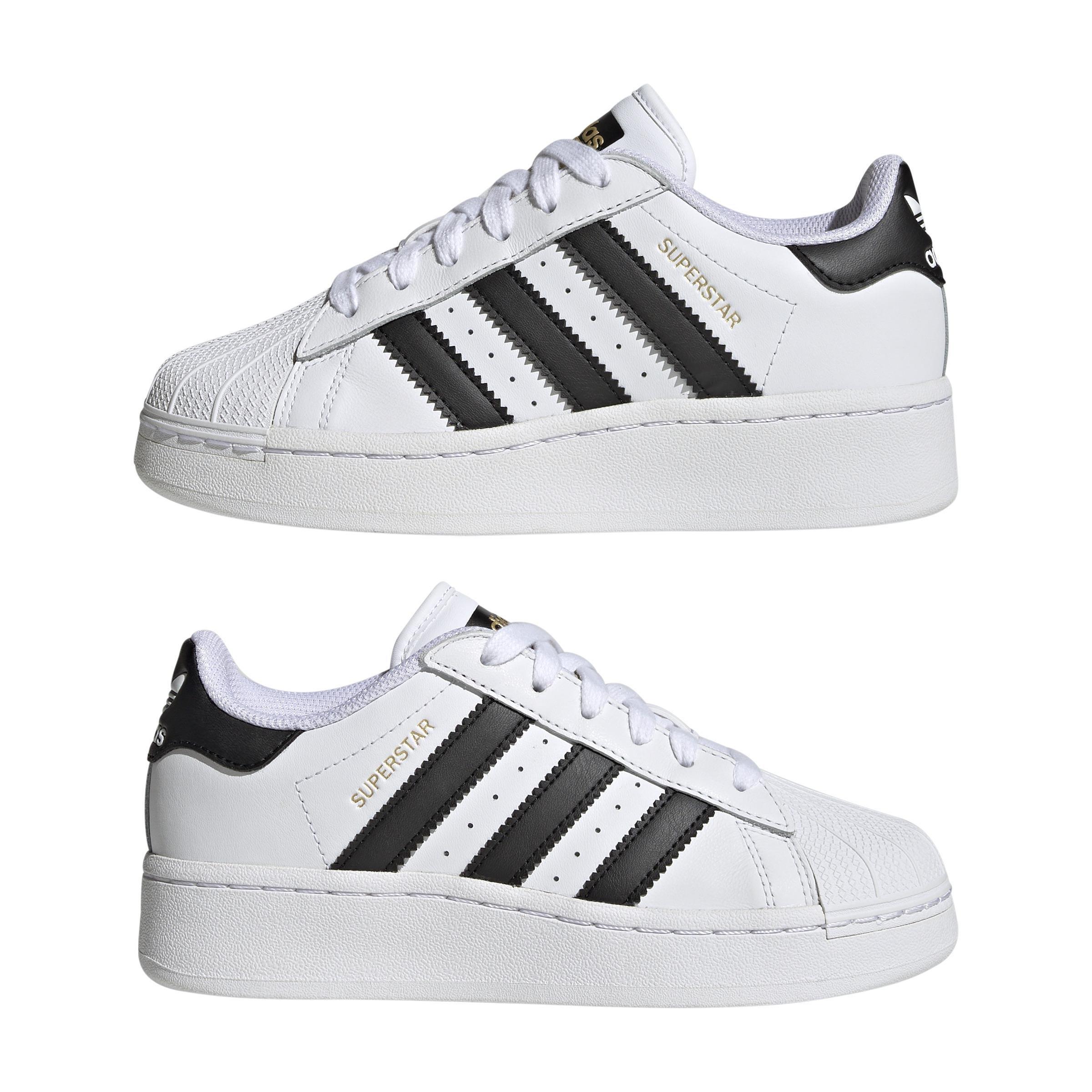 Unisex Kids Superstar Xlg Shoes , White, A901_ONE, large image number 10
