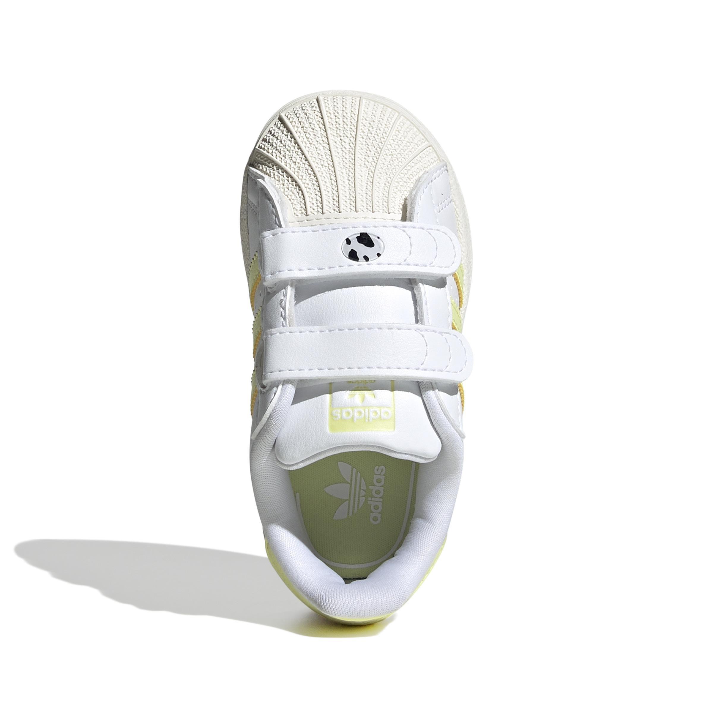 Unisex Kids adidas Superstar x Disney Shoes, White, , large image number 1