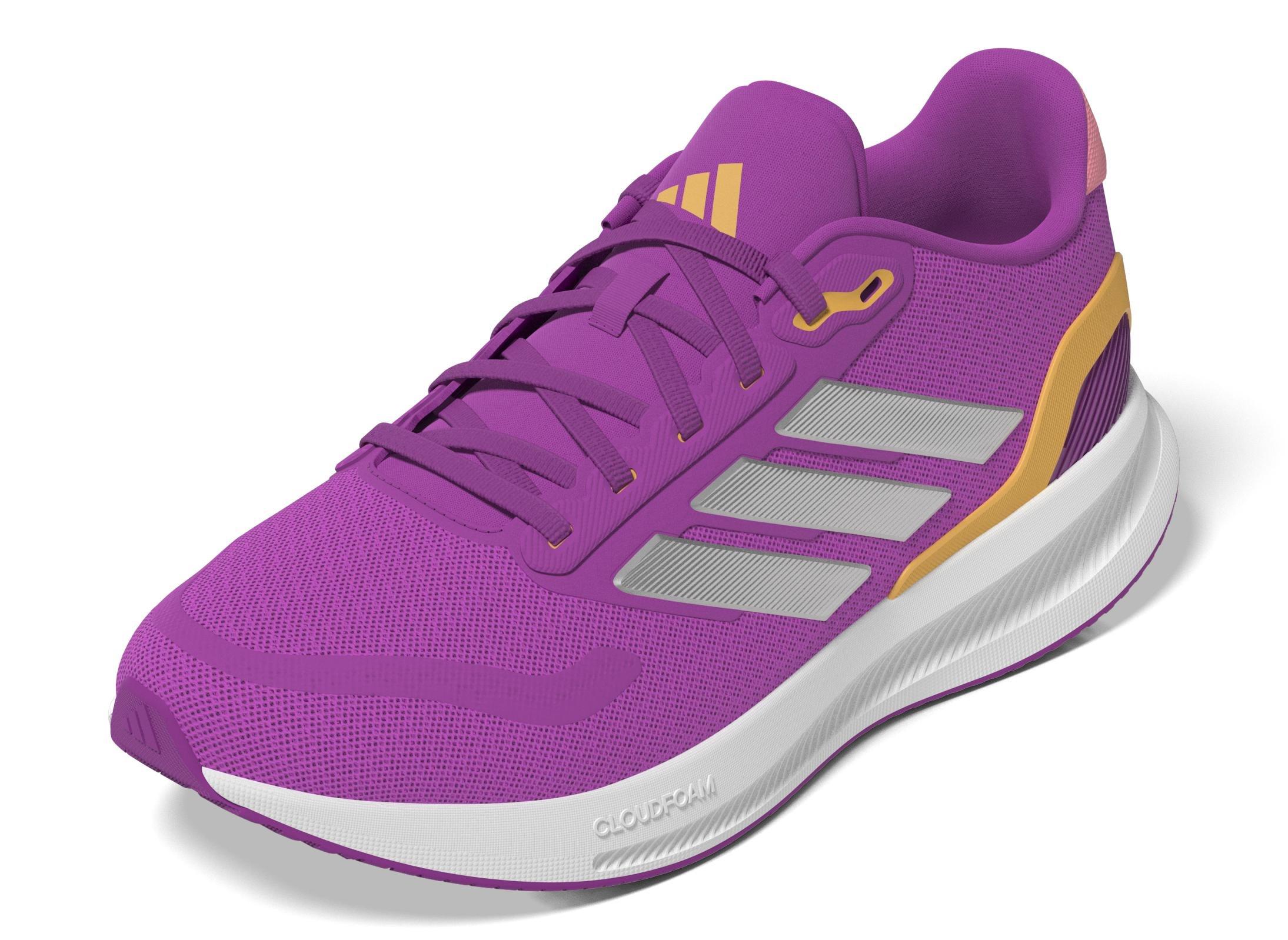 Unisex Kids Runfalcon 5 Shoes, Purple, , large image number 8