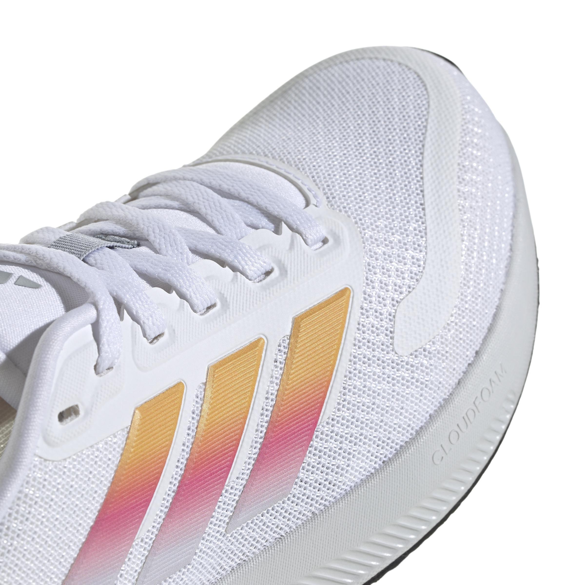 Unisex Kids Runfalcon 5 Shoes, White, , large image number 4
