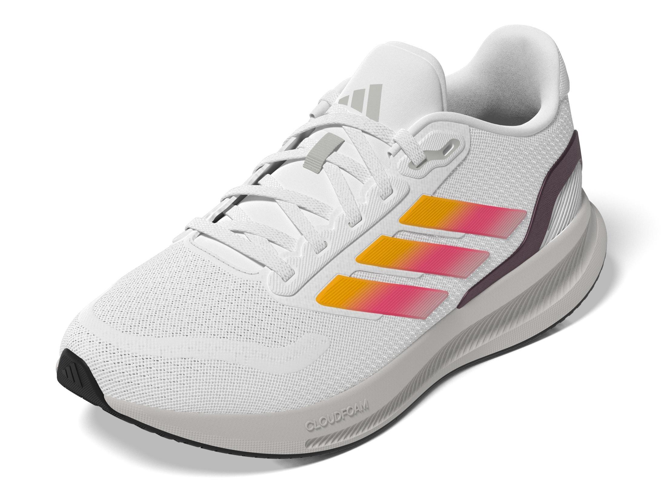 Unisex Kids Runfalcon 5 Shoes, White, , large image number 9