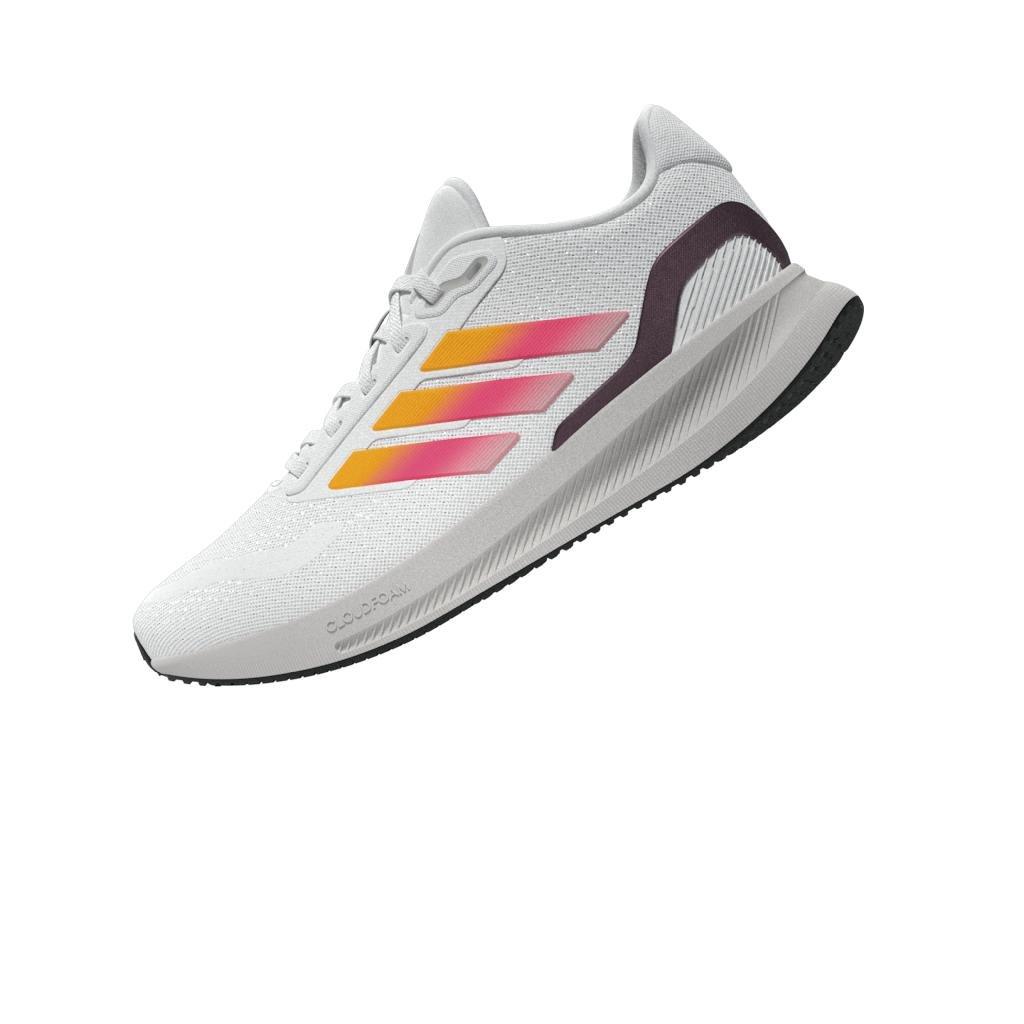 Unisex Kids Runfalcon 5 Shoes, White, , large image number 10
