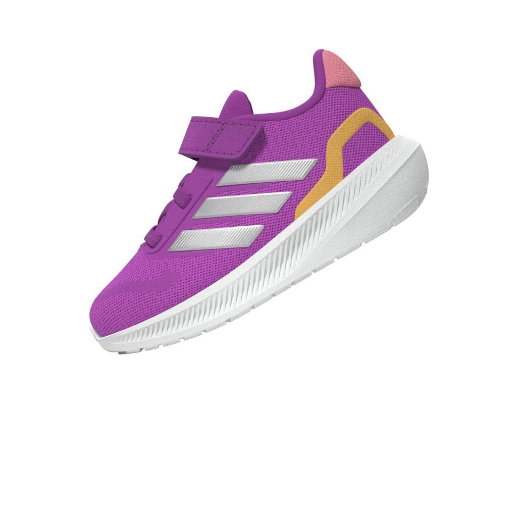 Unisex Kids Runfalcon 5 Shoes, Purple, , large image number 6