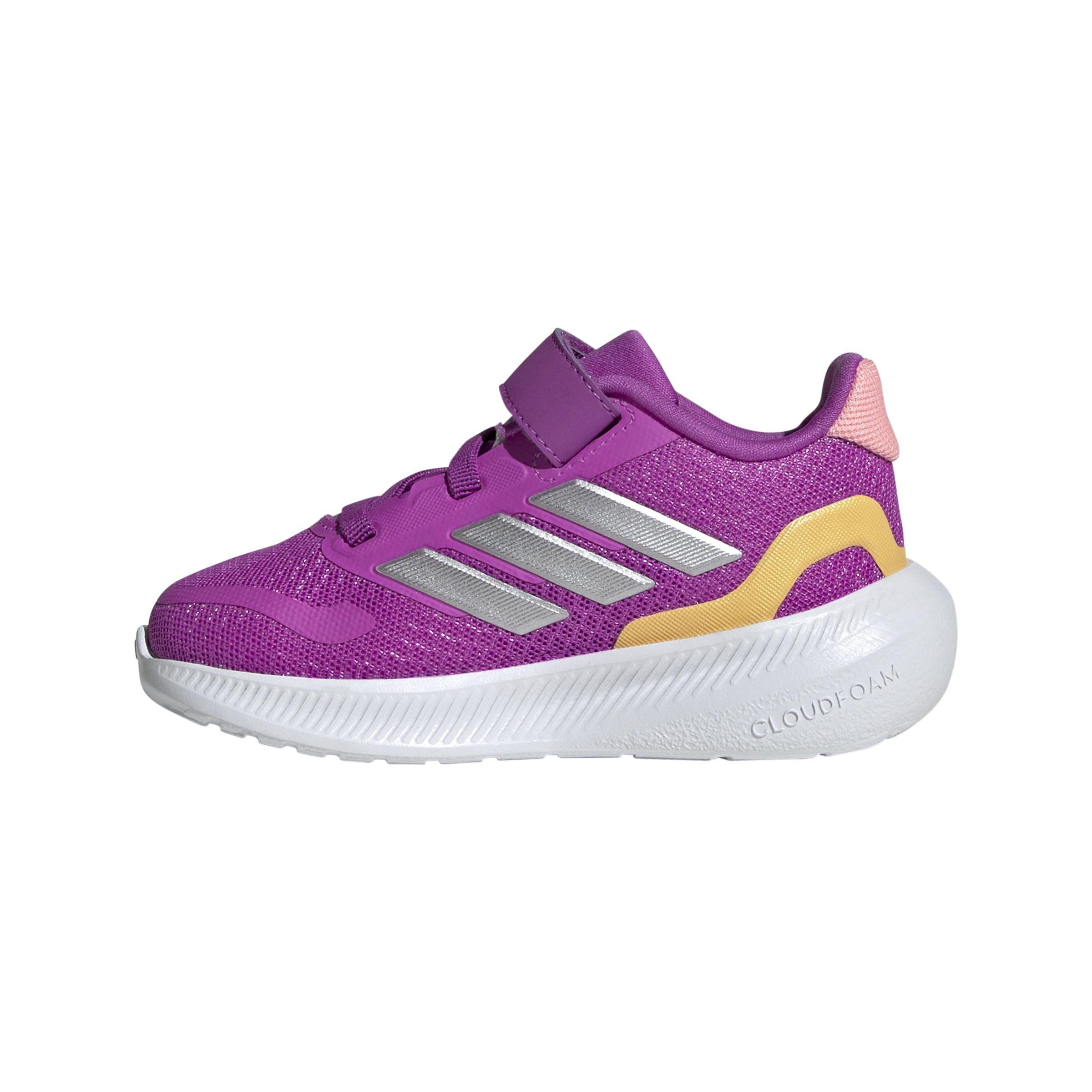 Unisex Kids Runfalcon 5 Shoes, Purple, A901_ONE, large image number 7