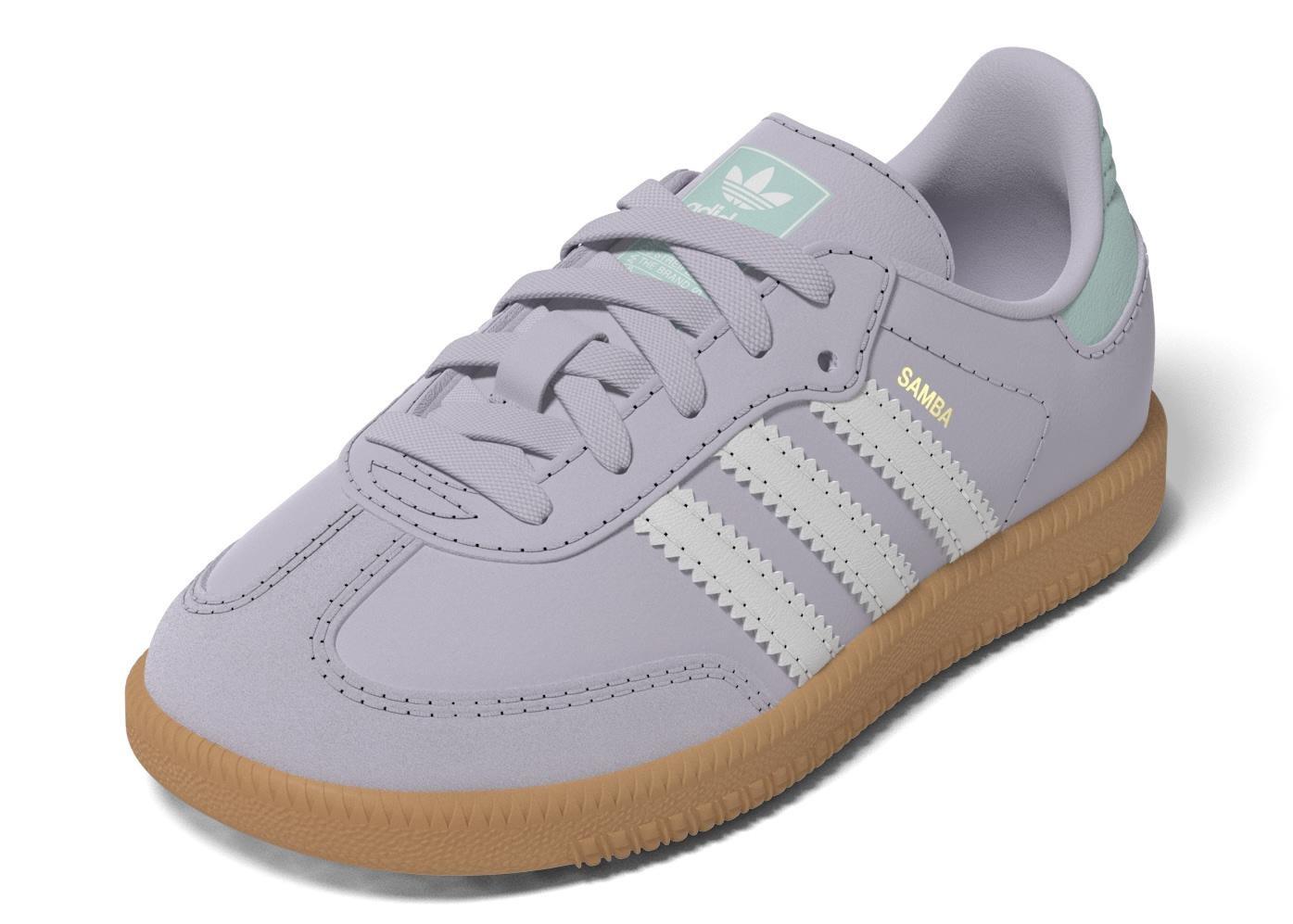 Unisex Kids Samba OG Shoes, Purple, , large image number 3