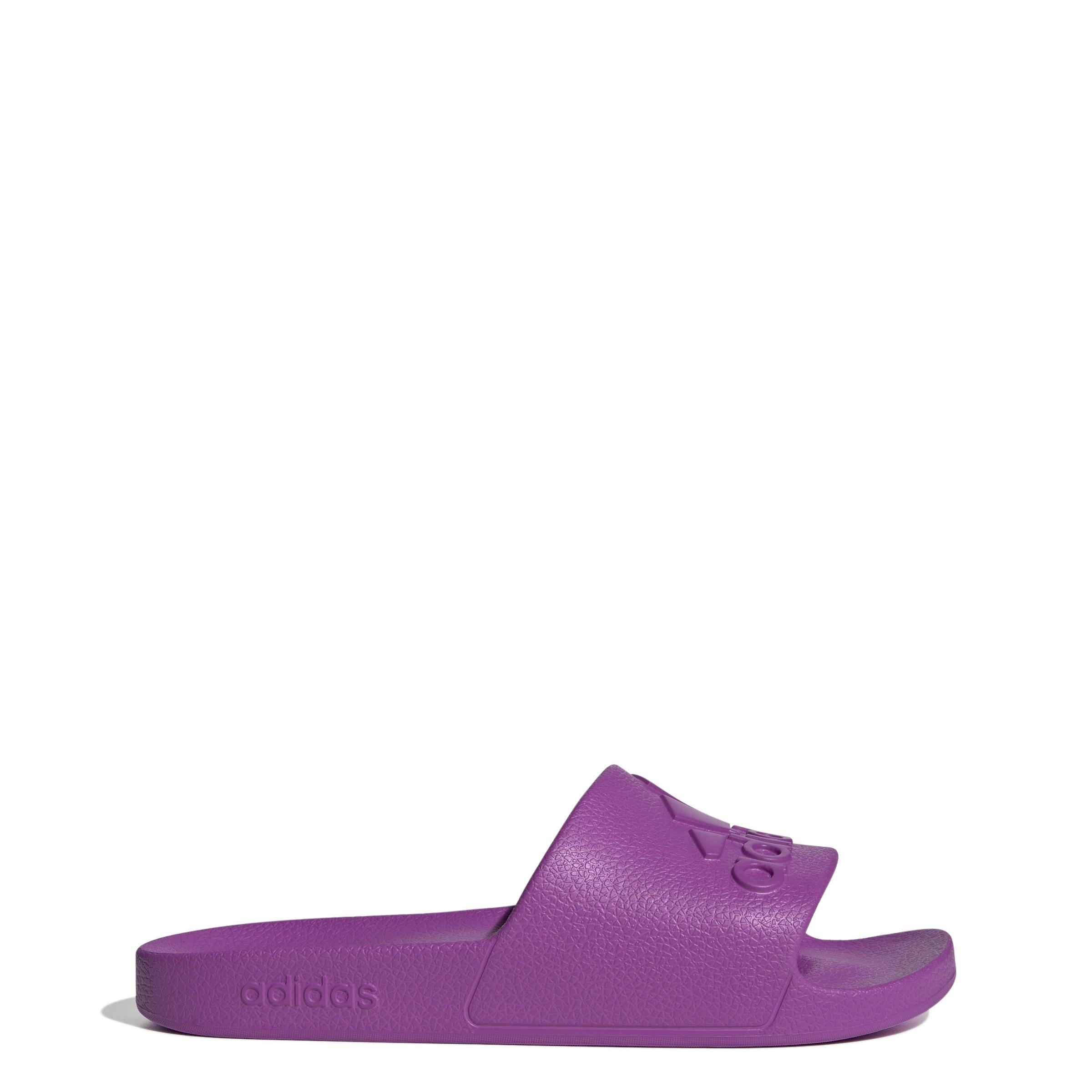 Unisex Adilette Aqua Slides, Purple, A901_ONE, large image number 8