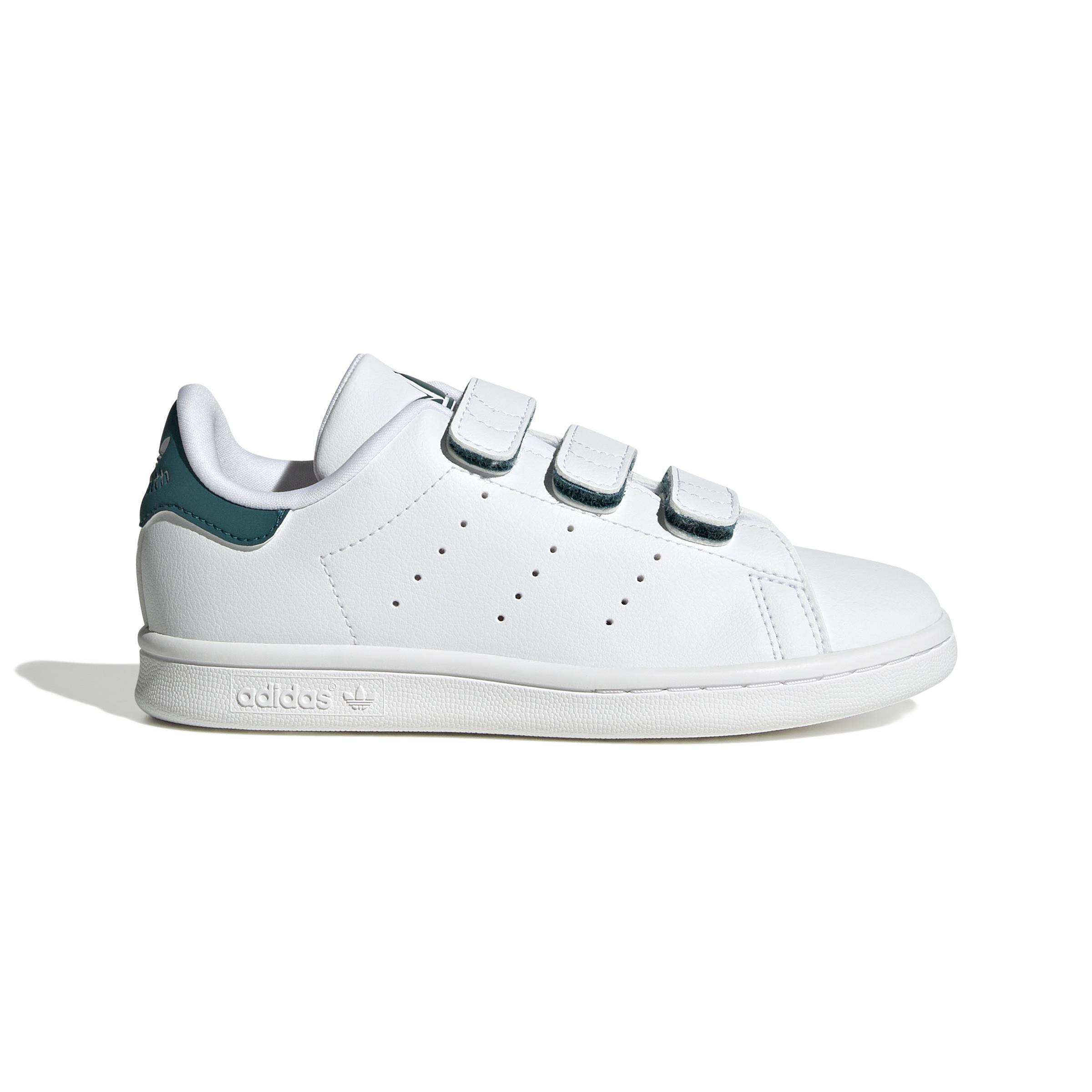 Unisex Kids Stan Smith Comfort Closure Shoes, White, A901_ONE, medium