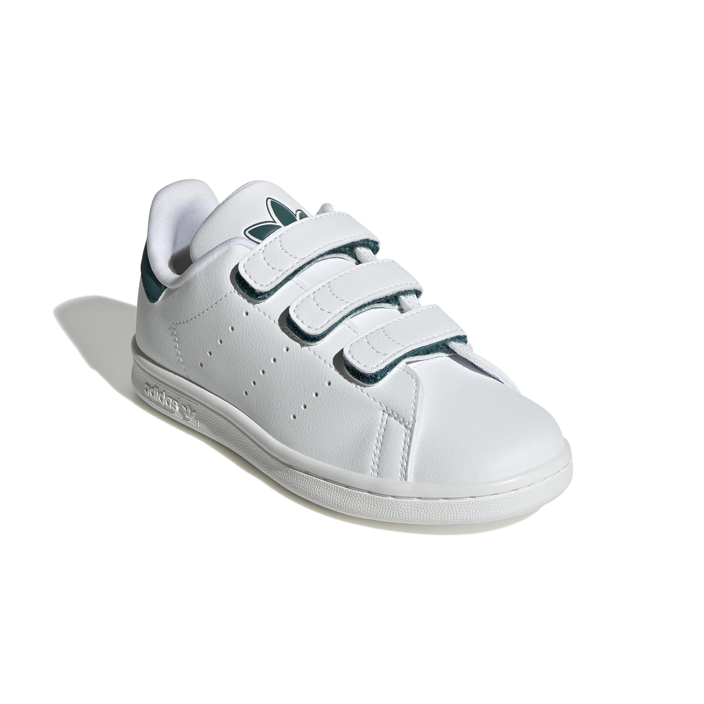Unisex Kids Stan Smith Comfort Closure Shoes, White, A901_ONE, large image number 2