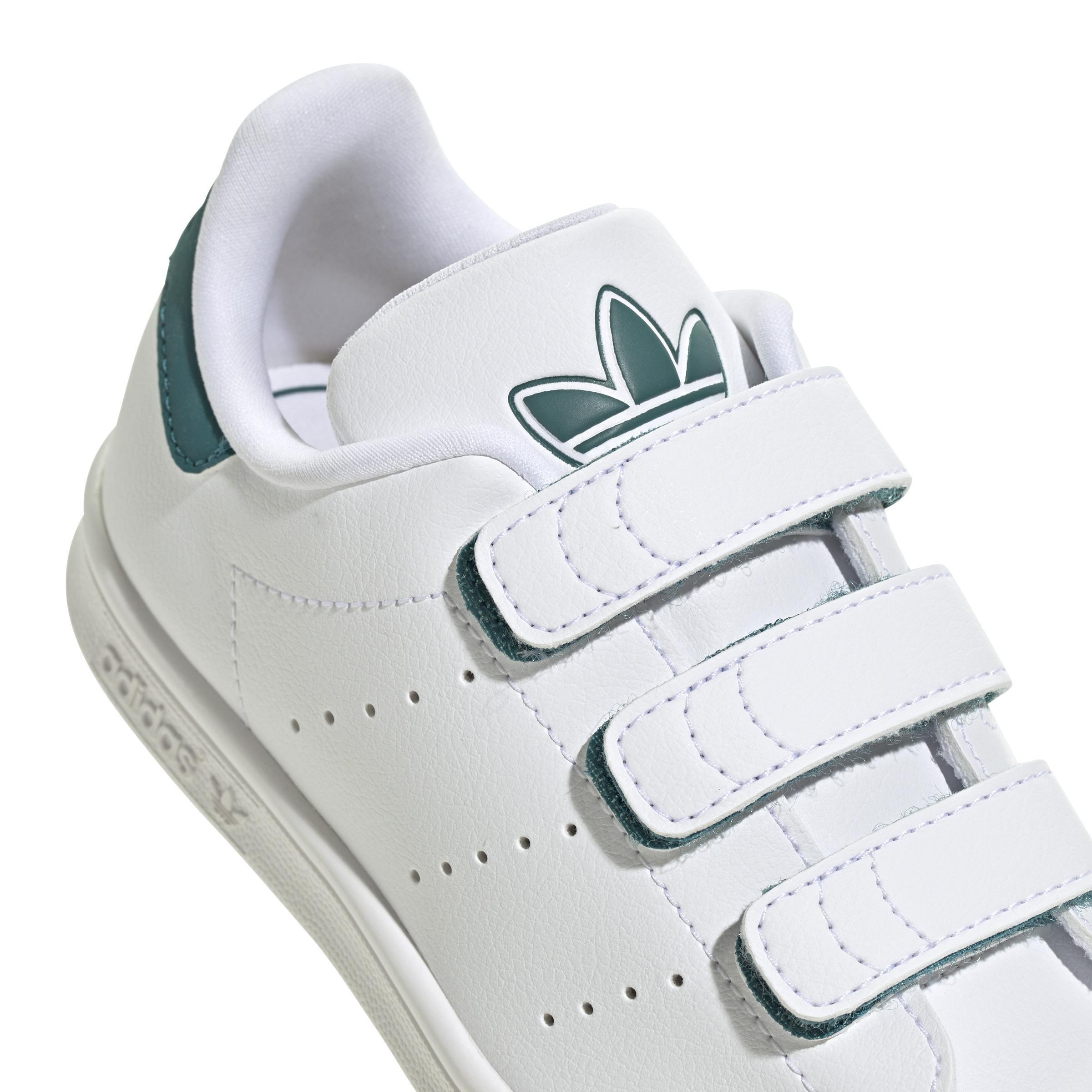 Unisex Kids Stan Smith Comfort Closure Shoes, White, A901_ONE, large image number 5