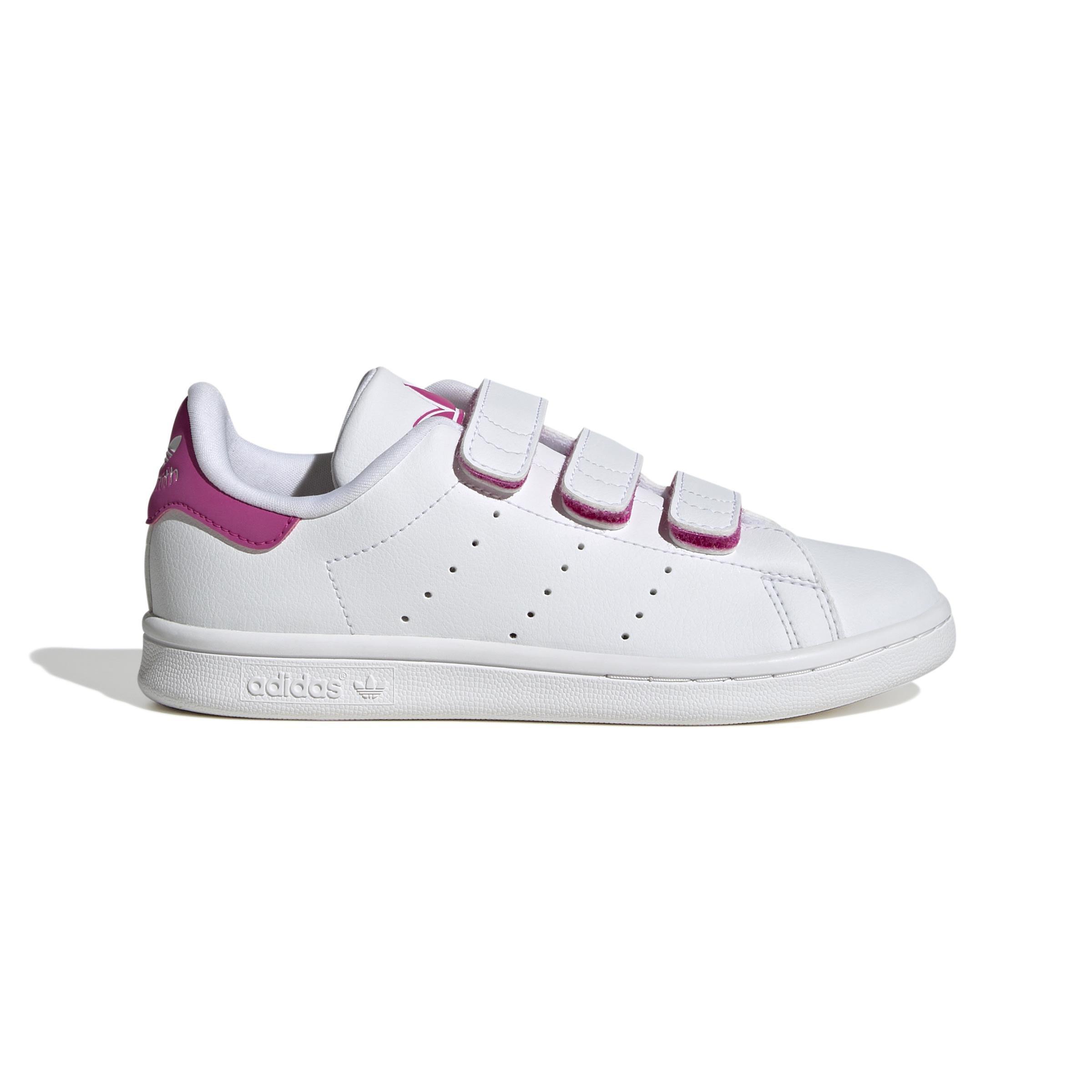 Unisex Kids Stan Smith Comfort Closure Shoes, White, A901_ONE, large image number 0