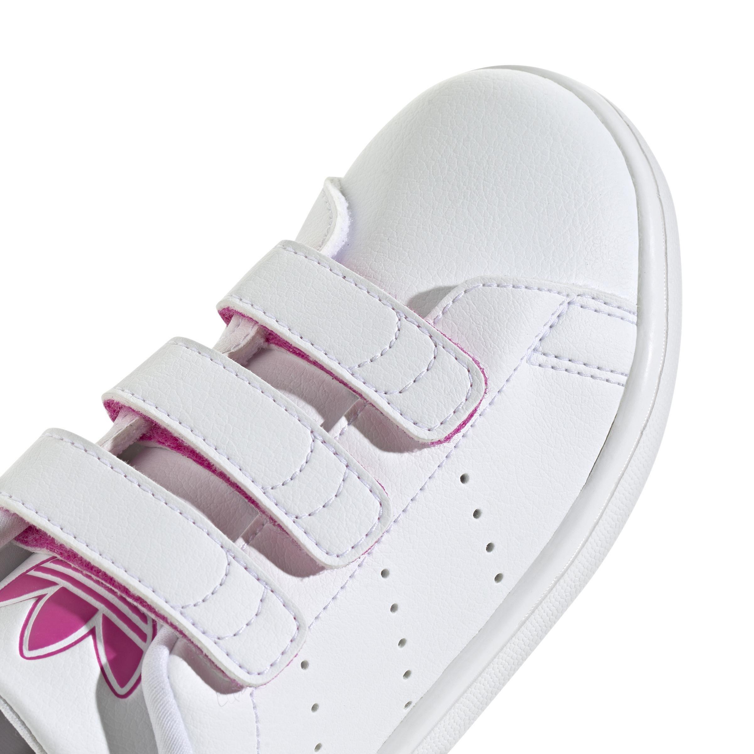 Unisex Kids Stan Smith Comfort Closure Shoes, White, A901_ONE, large image number 4