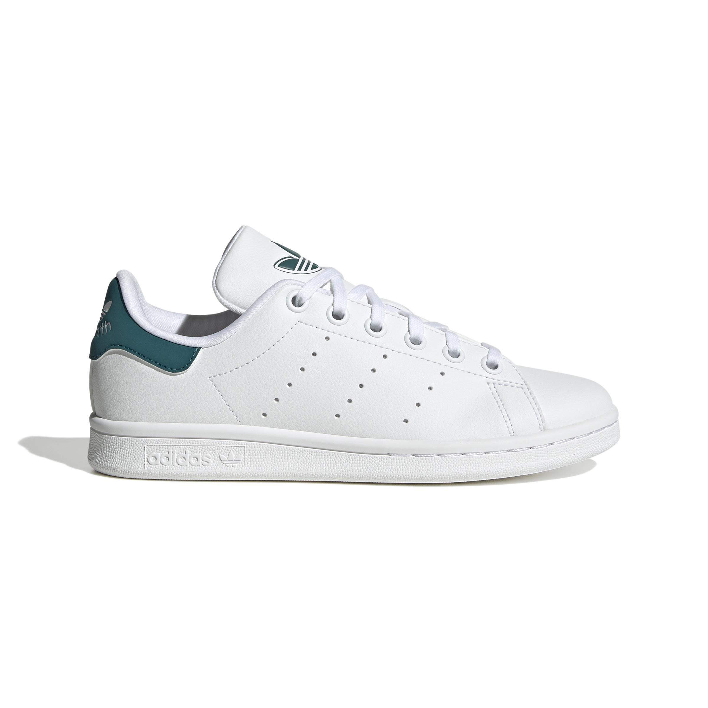 Unisex Kids Stan Smith Shoes, White, A901_ONE, large image number 0