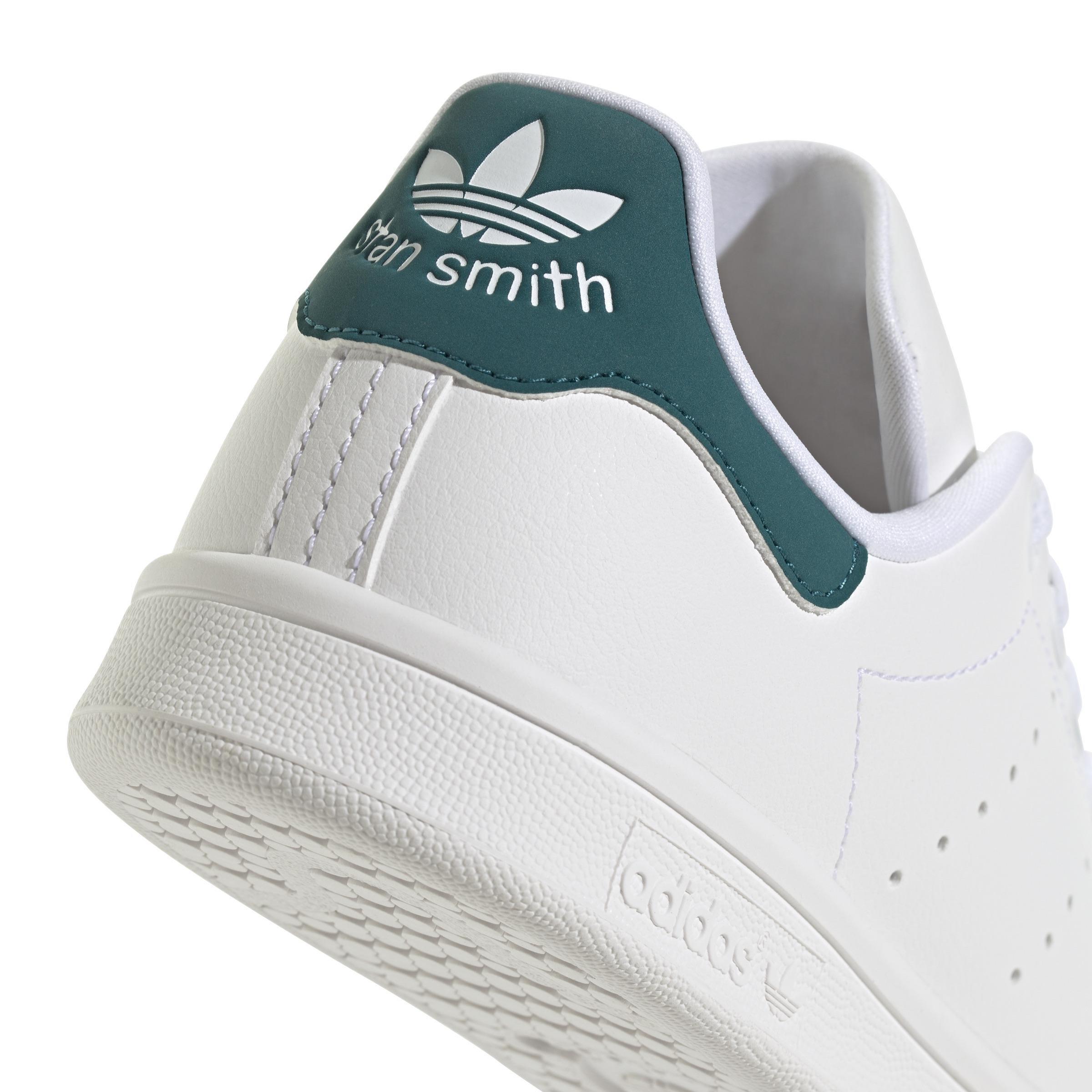 Unisex Kids Stan Smith Shoes, White, A901_ONE, large image number 5