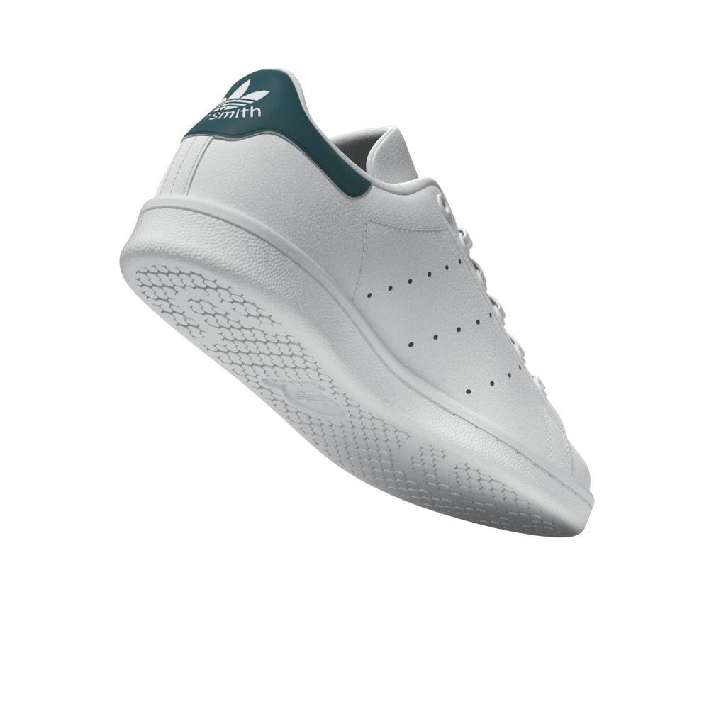 Unisex Kids Stan Smith Shoes, White, A901_ONE, large image number 6