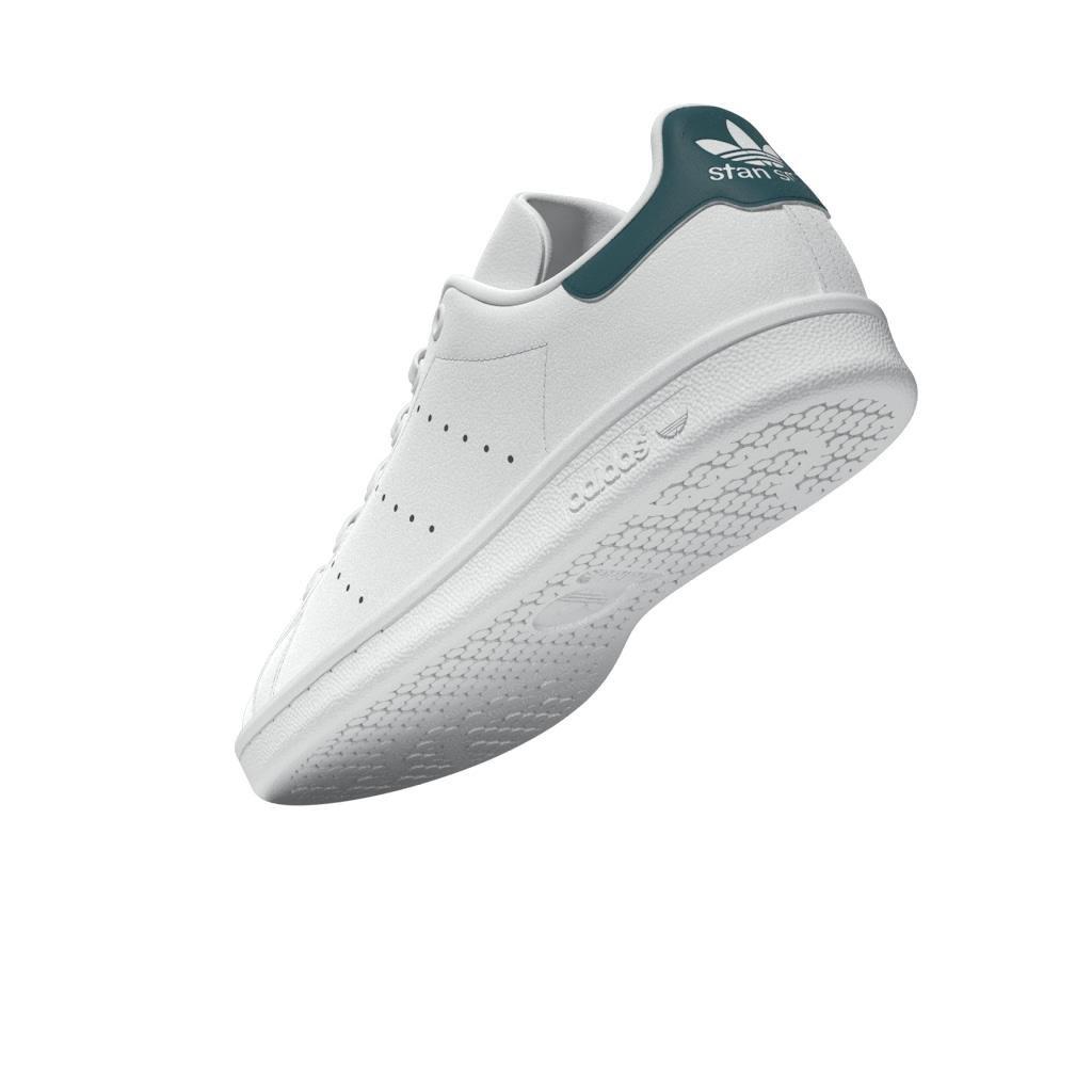 Unisex Kids Stan Smith Shoes, White, A901_ONE, large image number 11