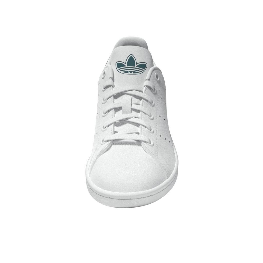 Unisex Kids Stan Smith Shoes, White, A901_ONE, large image number 13