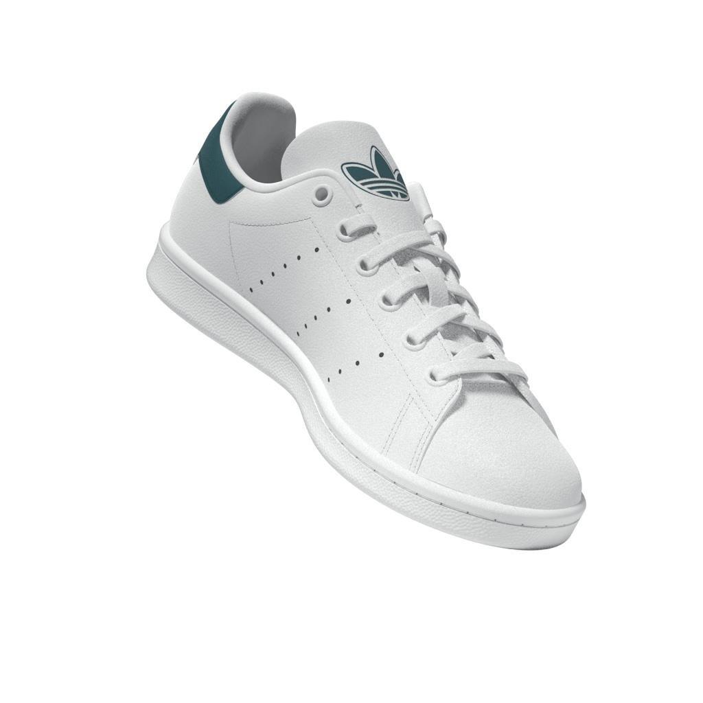 Unisex Kids Stan Smith Shoes, White, A901_ONE, large image number 14