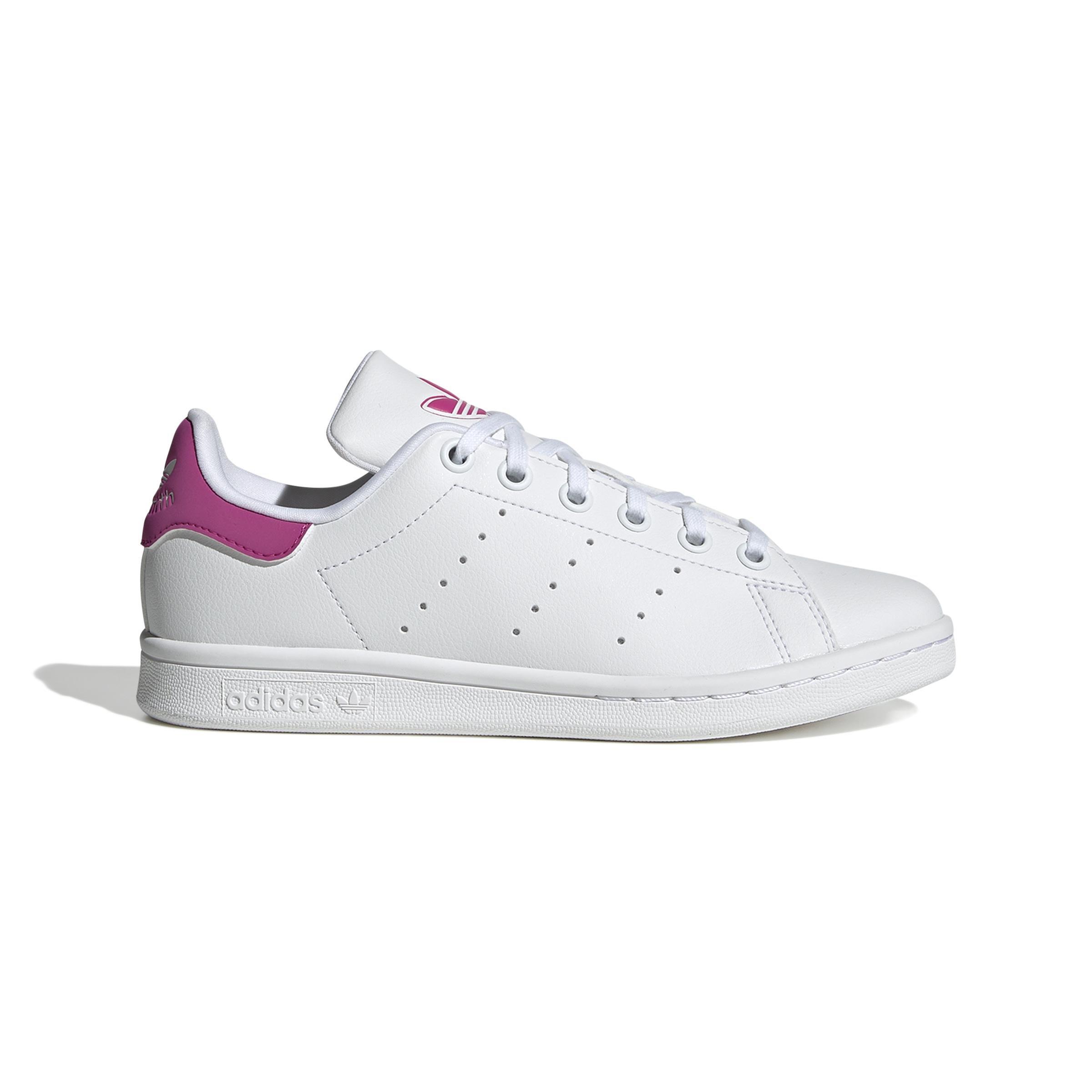 Unisex Kids Stan Smith Shoes, White, A901_ONE, large image number 0