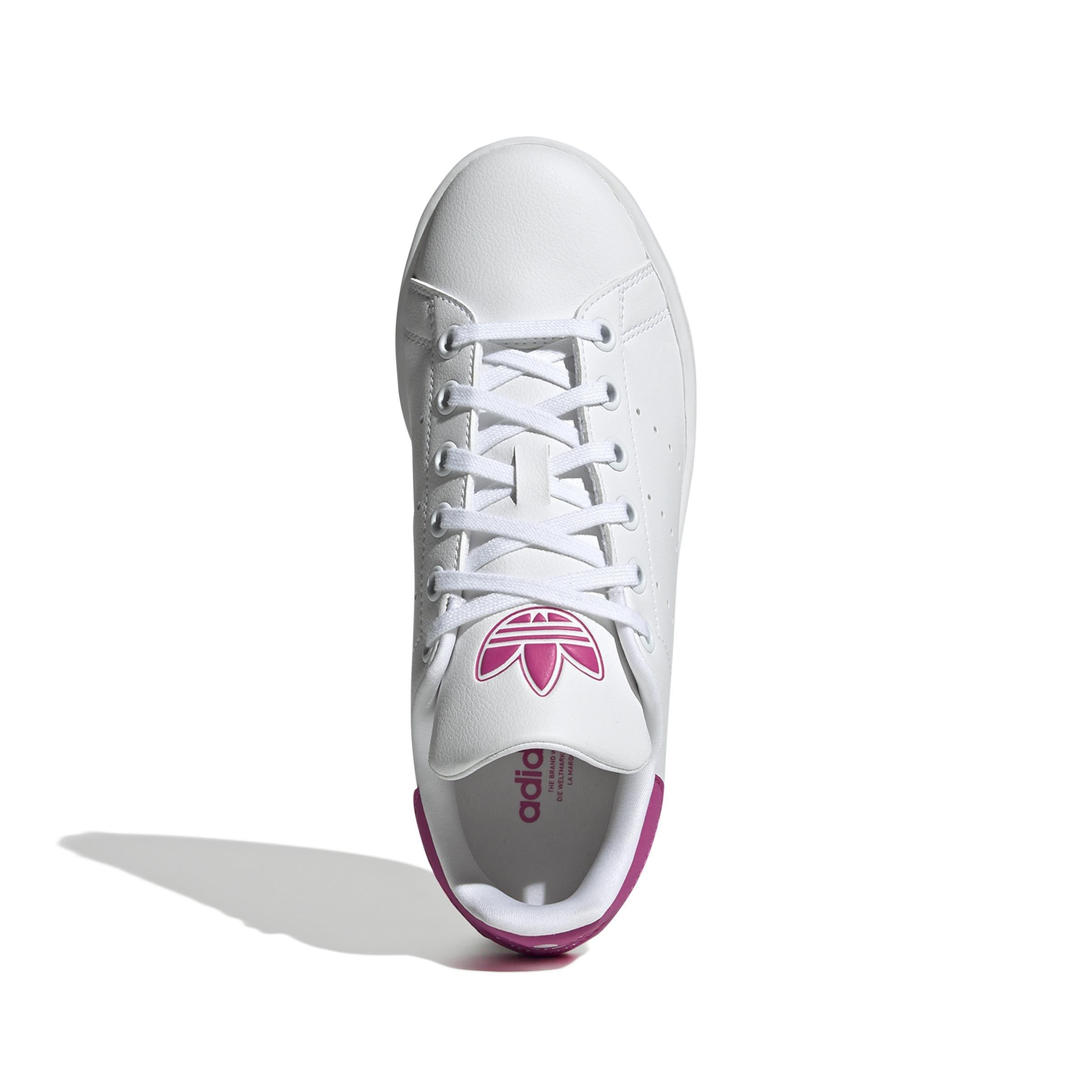 Unisex Kids Stan Smith Shoes, White, A901_ONE, large image number 1