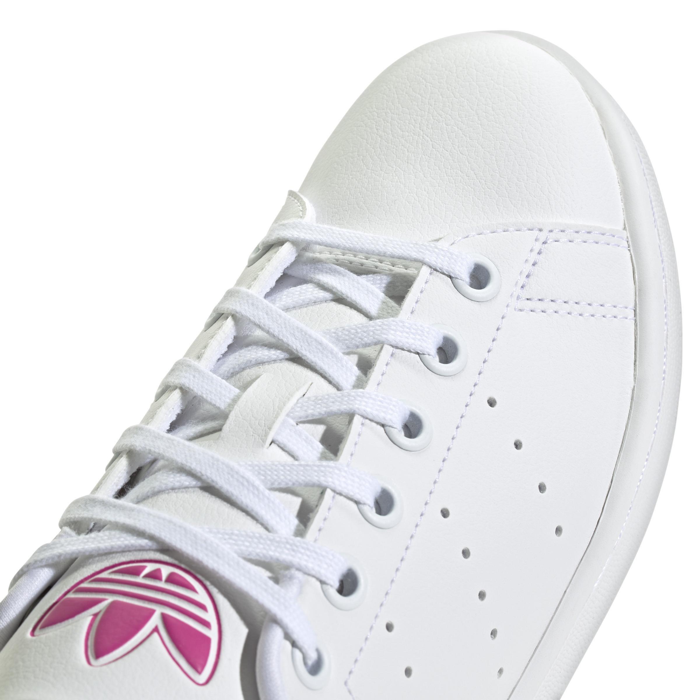 Unisex Kids Stan Smith Shoes, White, A901_ONE, large image number 5