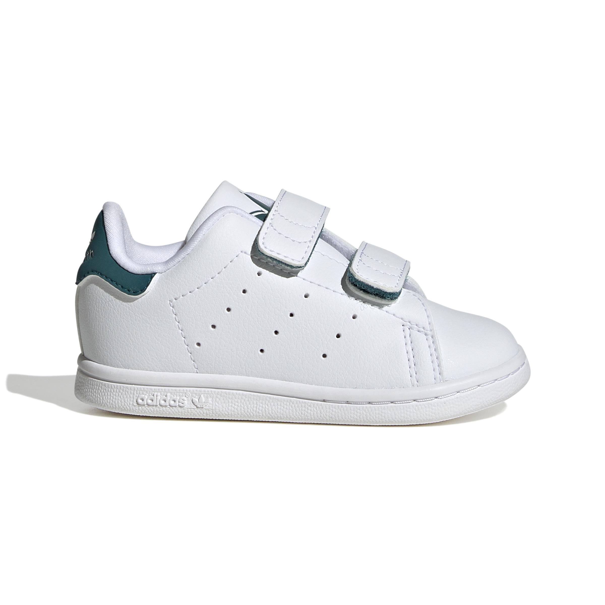 Unisex Kids Stan Smith Comfort Closure Shoes, White, A901_ONE, large image number 0