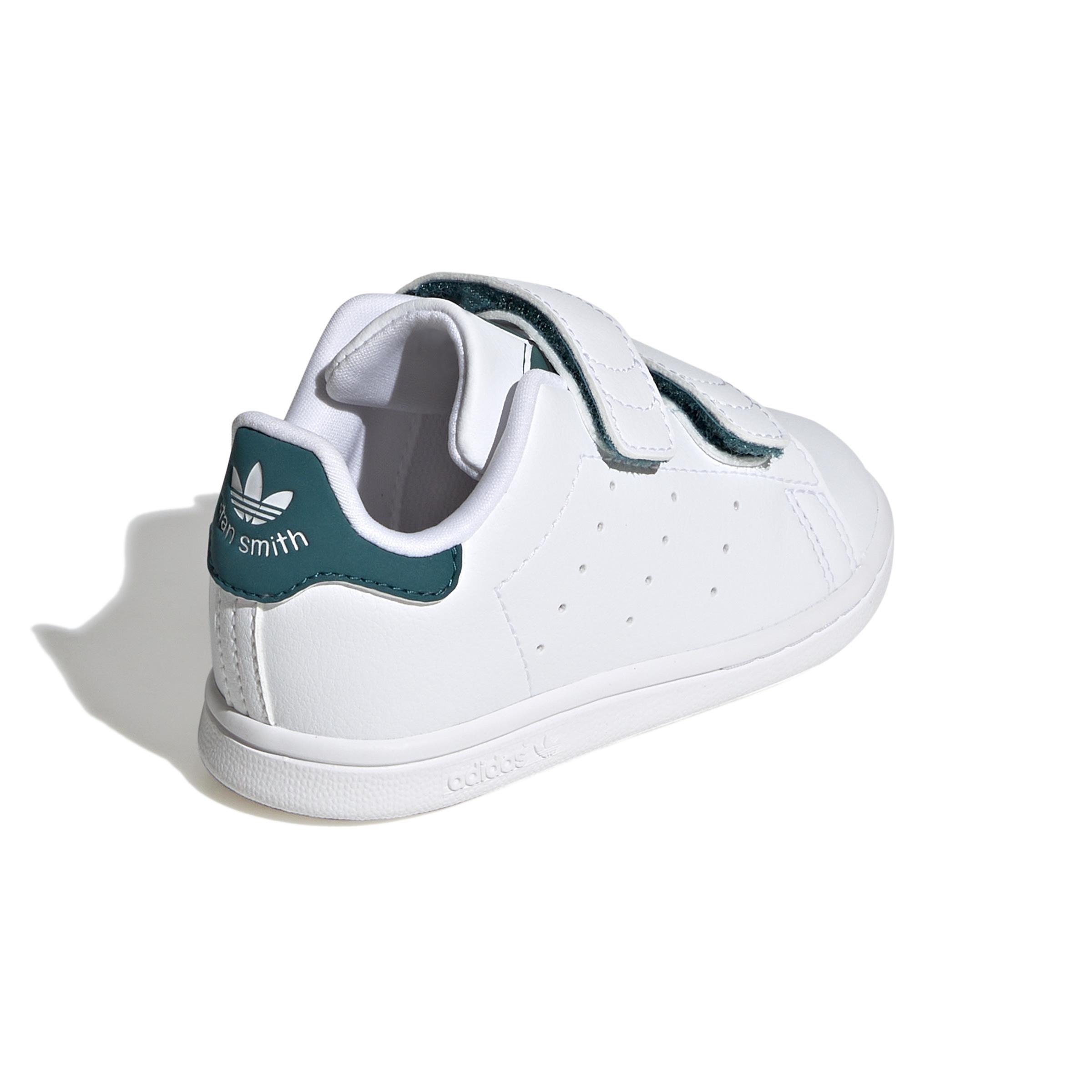 Unisex Kids Stan Smith Comfort Closure Shoes, White, A901_ONE, large image number 3