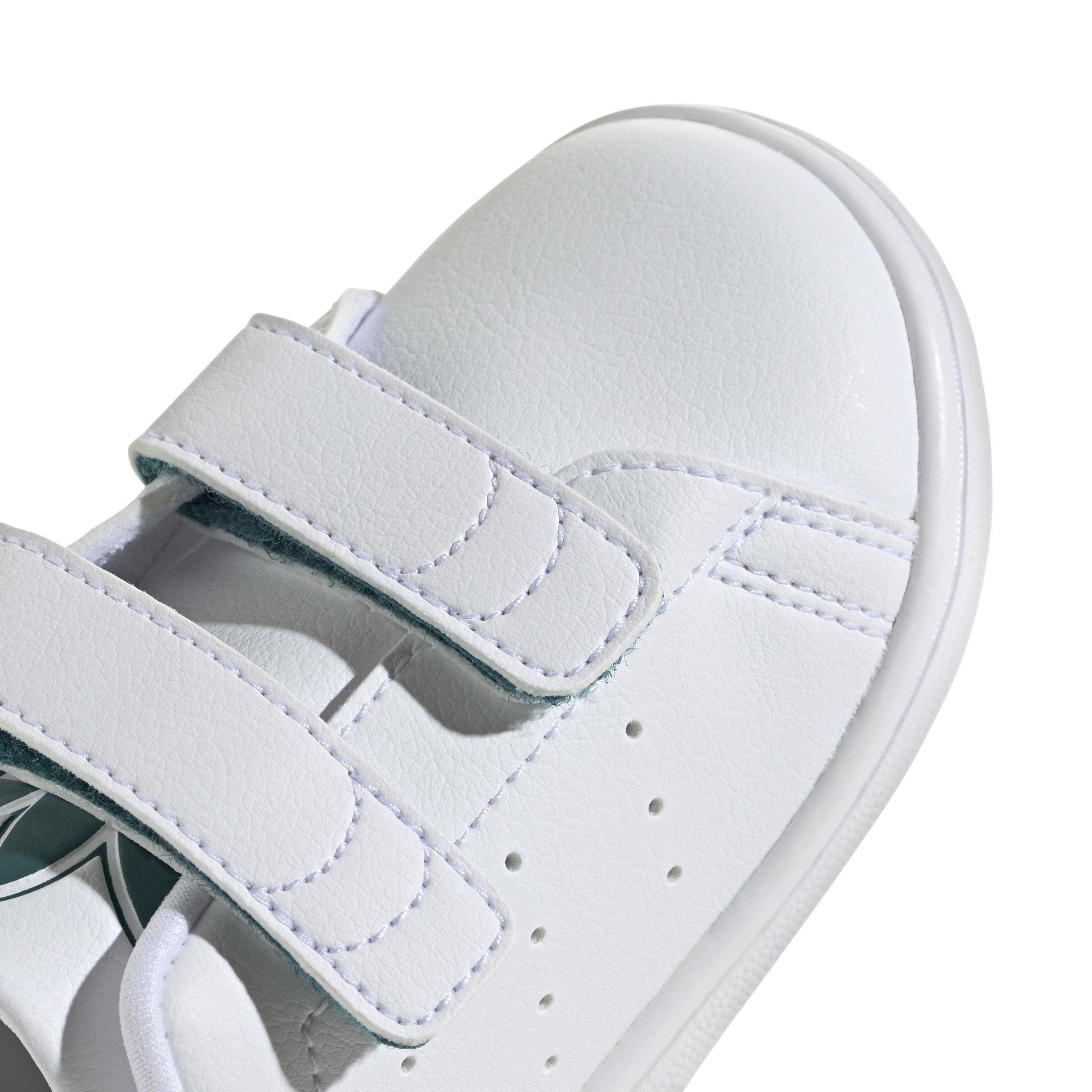 Unisex Kids Stan Smith Comfort Closure Shoes, White, A901_ONE, large image number 4