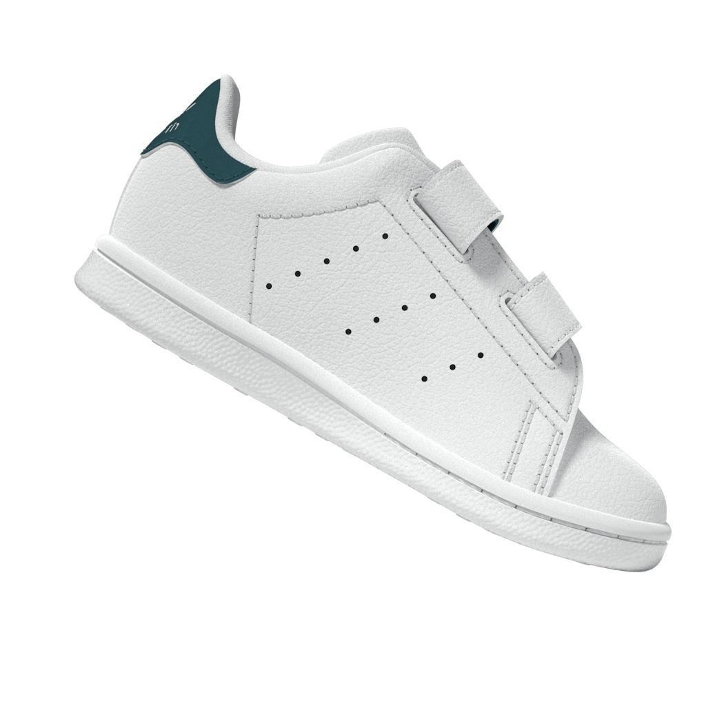 Unisex Kids Stan Smith Comfort Closure Shoes, White, A901_ONE, large image number 8
