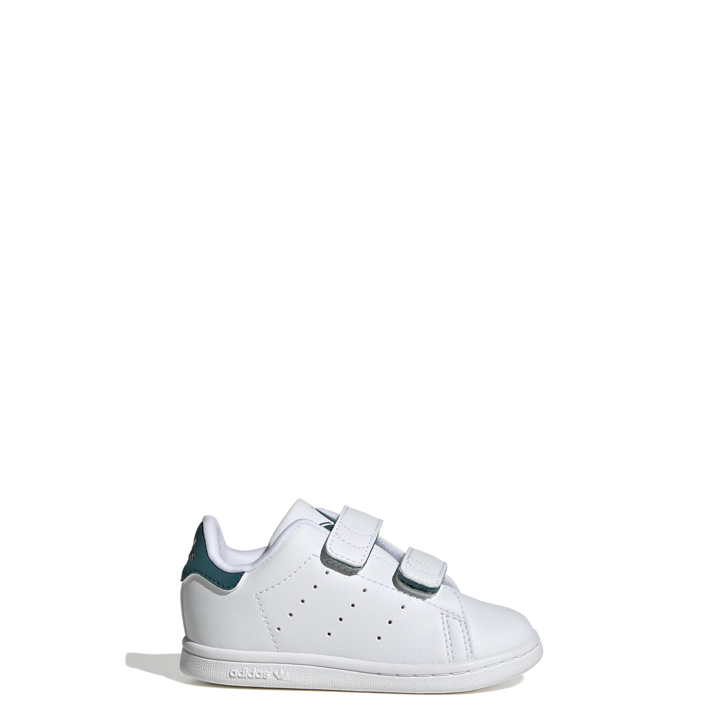 Unisex Kids Stan Smith Comfort Closure Shoes, White, A901_ONE, large image number 11