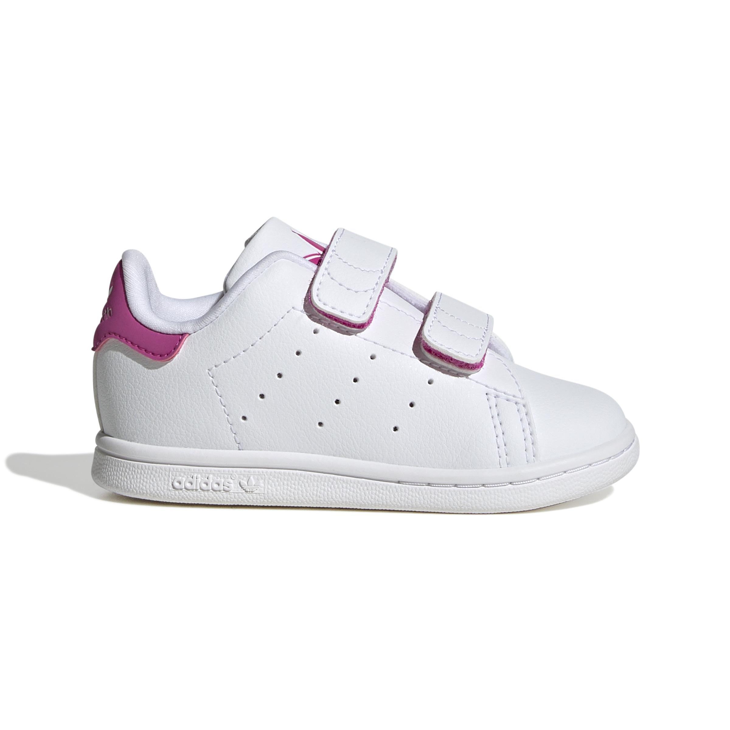Unisex Kids Stan Smith Comfort Closure Shoes, White, A901_ONE, large image number 0